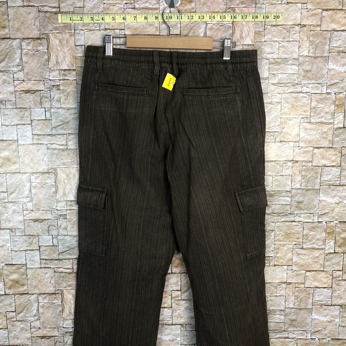 Japanese Brand DL Virgin Vagage Brown Cargo Multipocket Pants #A339 Size US 32 / EU 48 - 16 Thumbnail