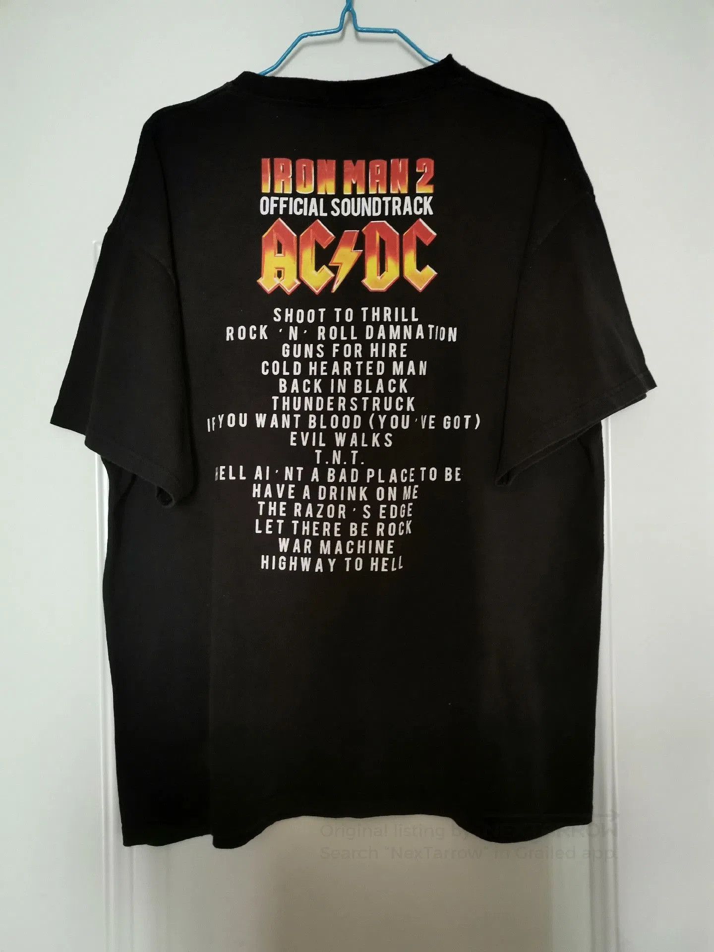 Vintage ACDC Iron Man Vintage Short Sleeve T. Size US M / EU 48-50 / 2 - 2 Thumbnail