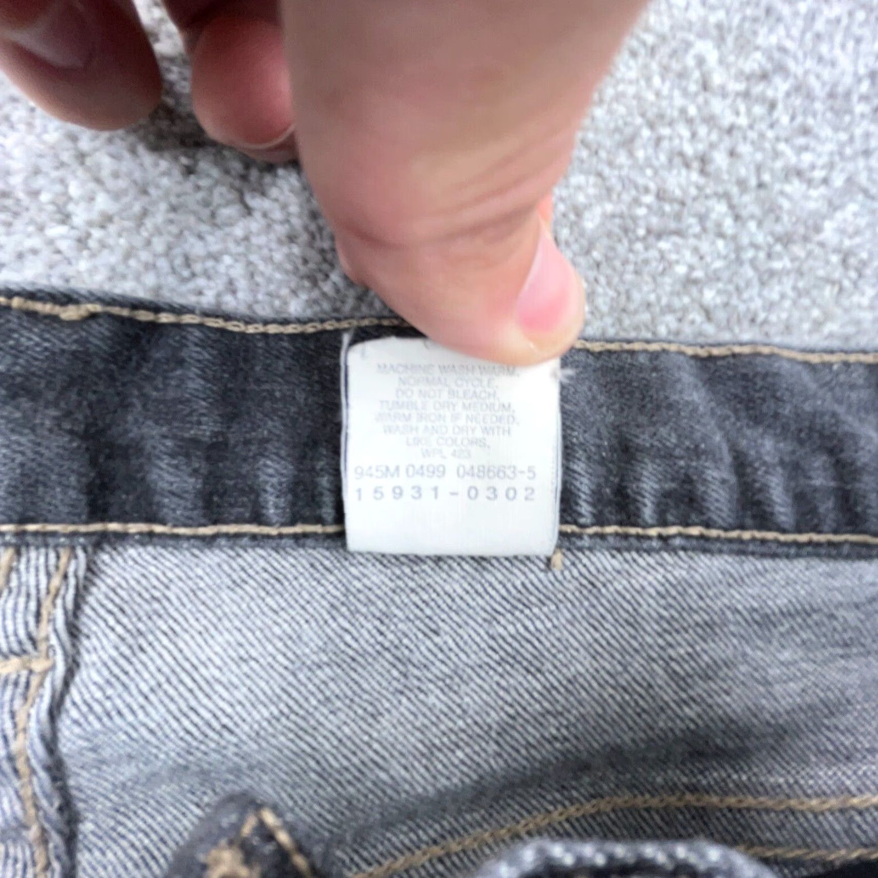 Levi's VINTAGE Levi's Jeans Women Size 8 Slim Straight Leg Black Wash 2000s Y2K Classic Size 30" / US 8 / IT 44 - 4 Thumbnail