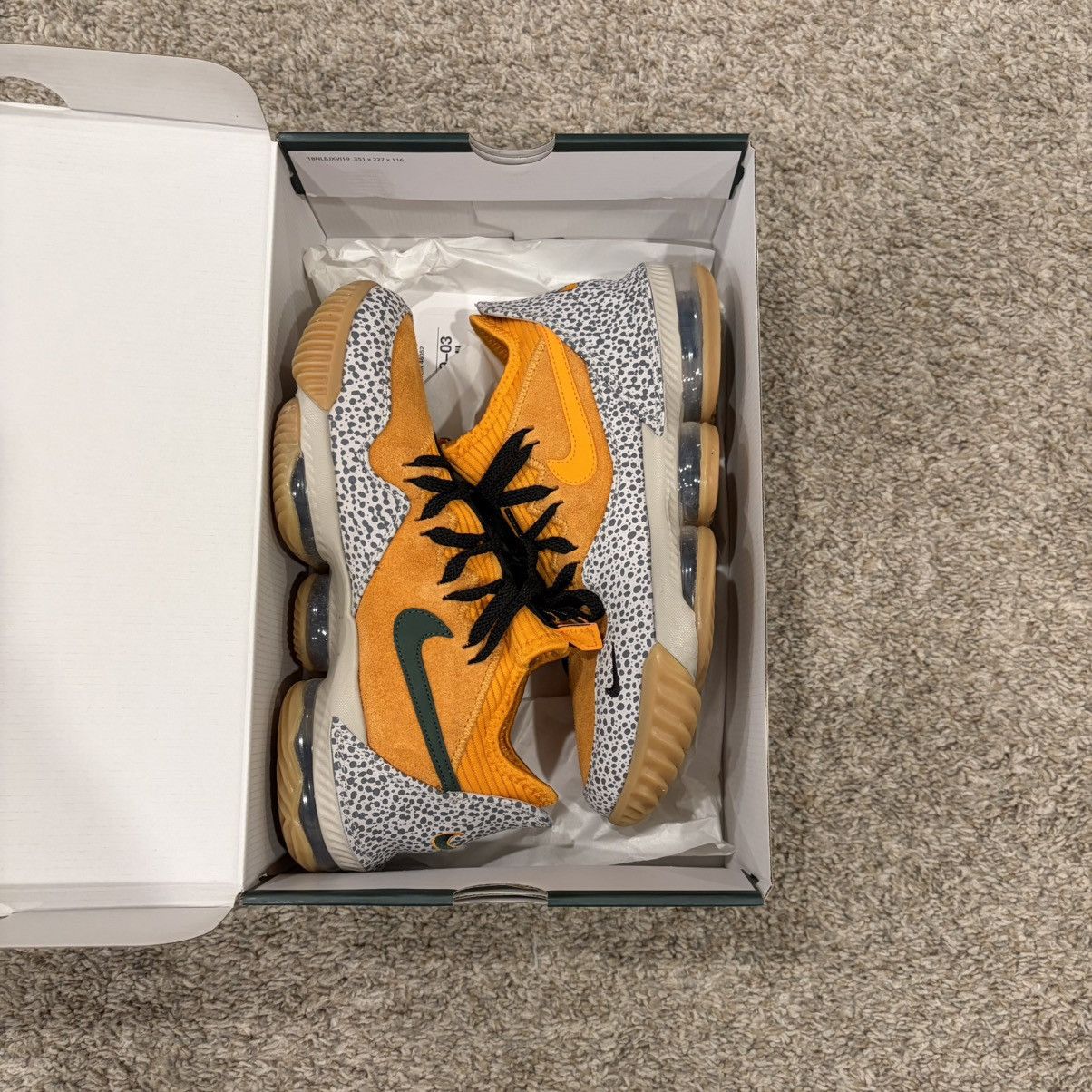 Nike Nike LeBron 16 Low Atmos Safari Size US 8 / EU 41 - 1 Thumbnail