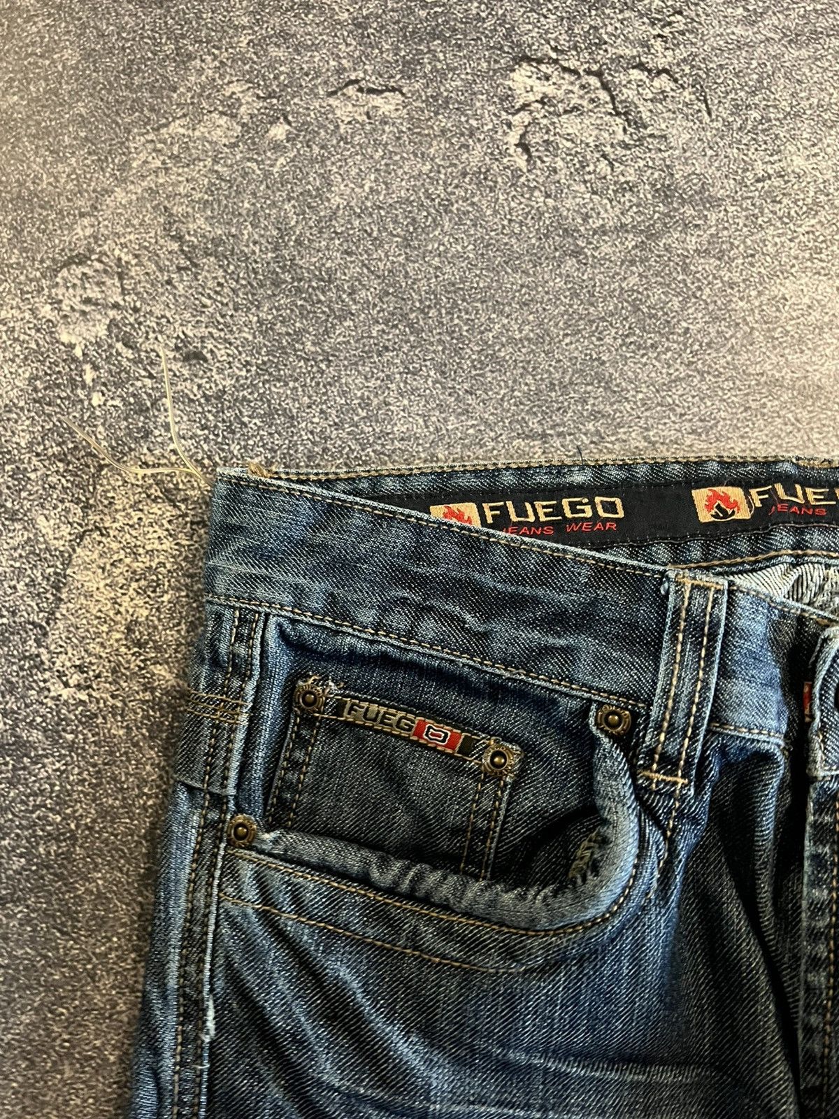 Vintage Hysteric Glamour Style / Vintage Washed Faded Baggy / Y2K Size US 29 - 9 Thumbnail