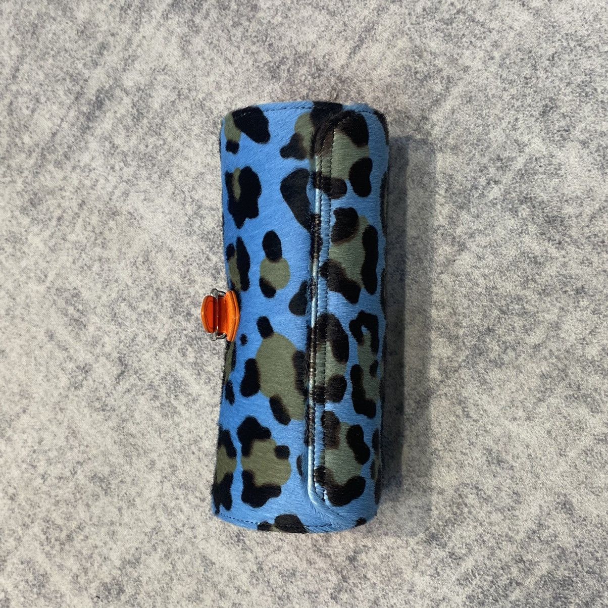 Chrome Hearts CHROME HEARTS Bag Jewelry Roll Lihr Blue Cheetah Size ONE SIZE - 10 Thumbnail