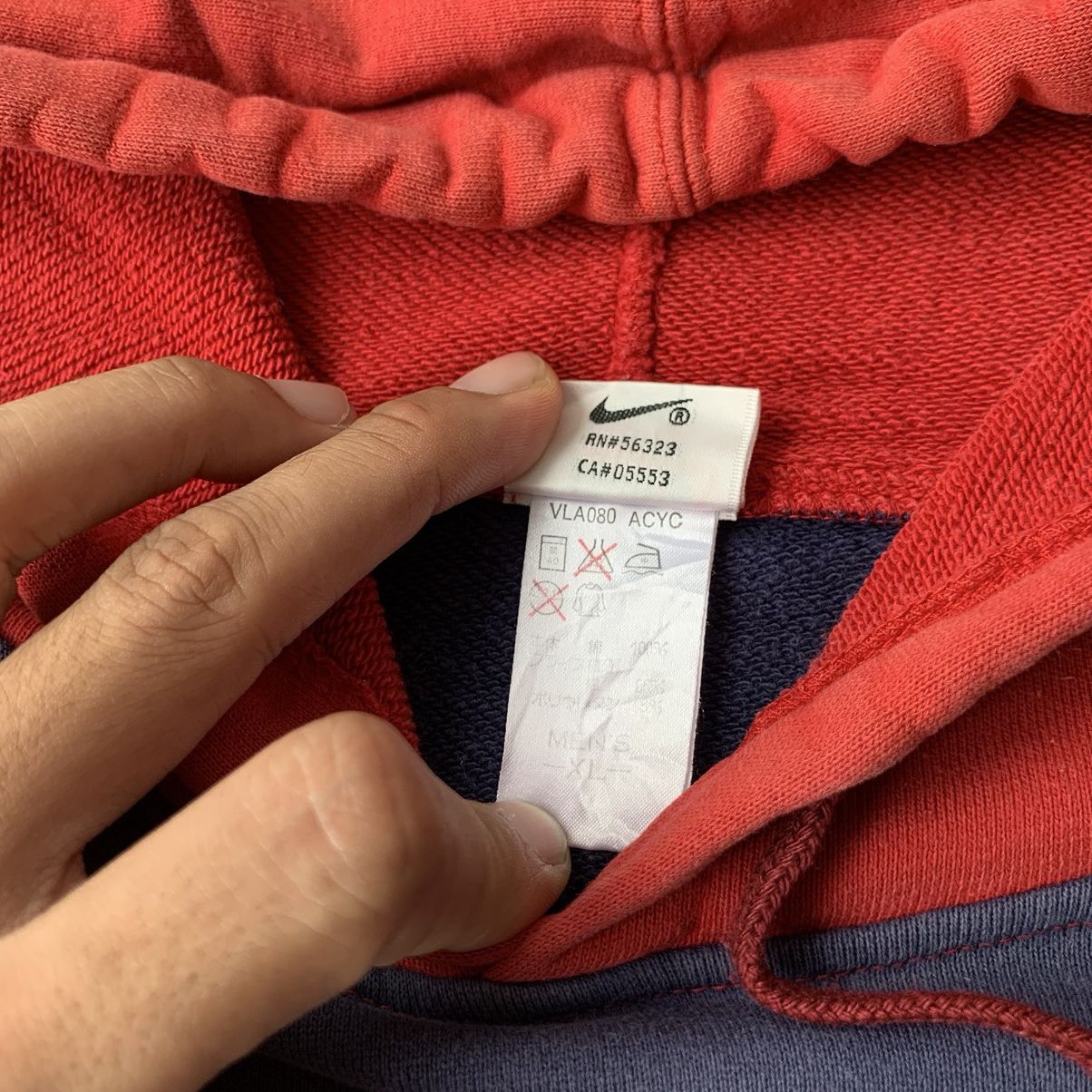 Nike Vintage Nike Swoosh Hoodie Size US XL / EU 56 / 4 - 3 Thumbnail