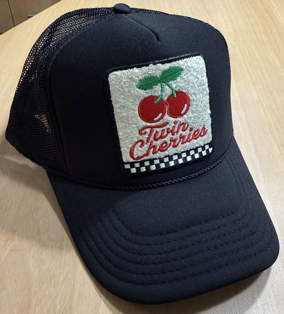 Other Twin Cherries Trucker Hat 🍒 Size ONE SIZE - 3 Thumbnail