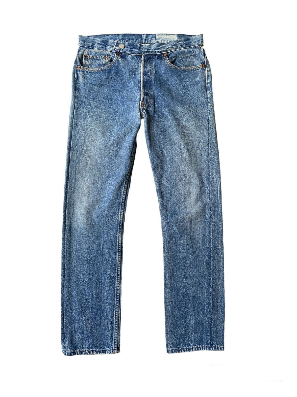 Levi's × Vintage 1990s - Levi’s 501 X The Garment Reconstruct Denim Size US 32 / EU 48 - 1 Thumbnail