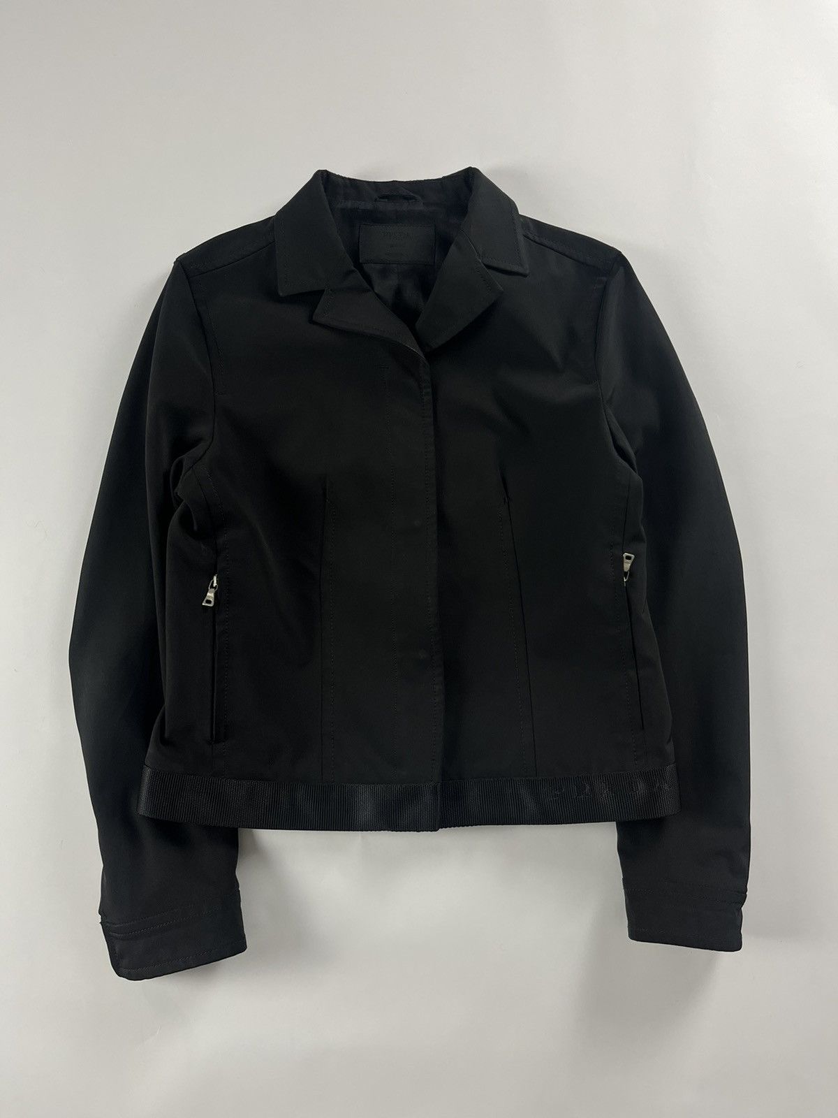 image of Prada Black Work Jacket Fw 1999, Men's (Size Small)