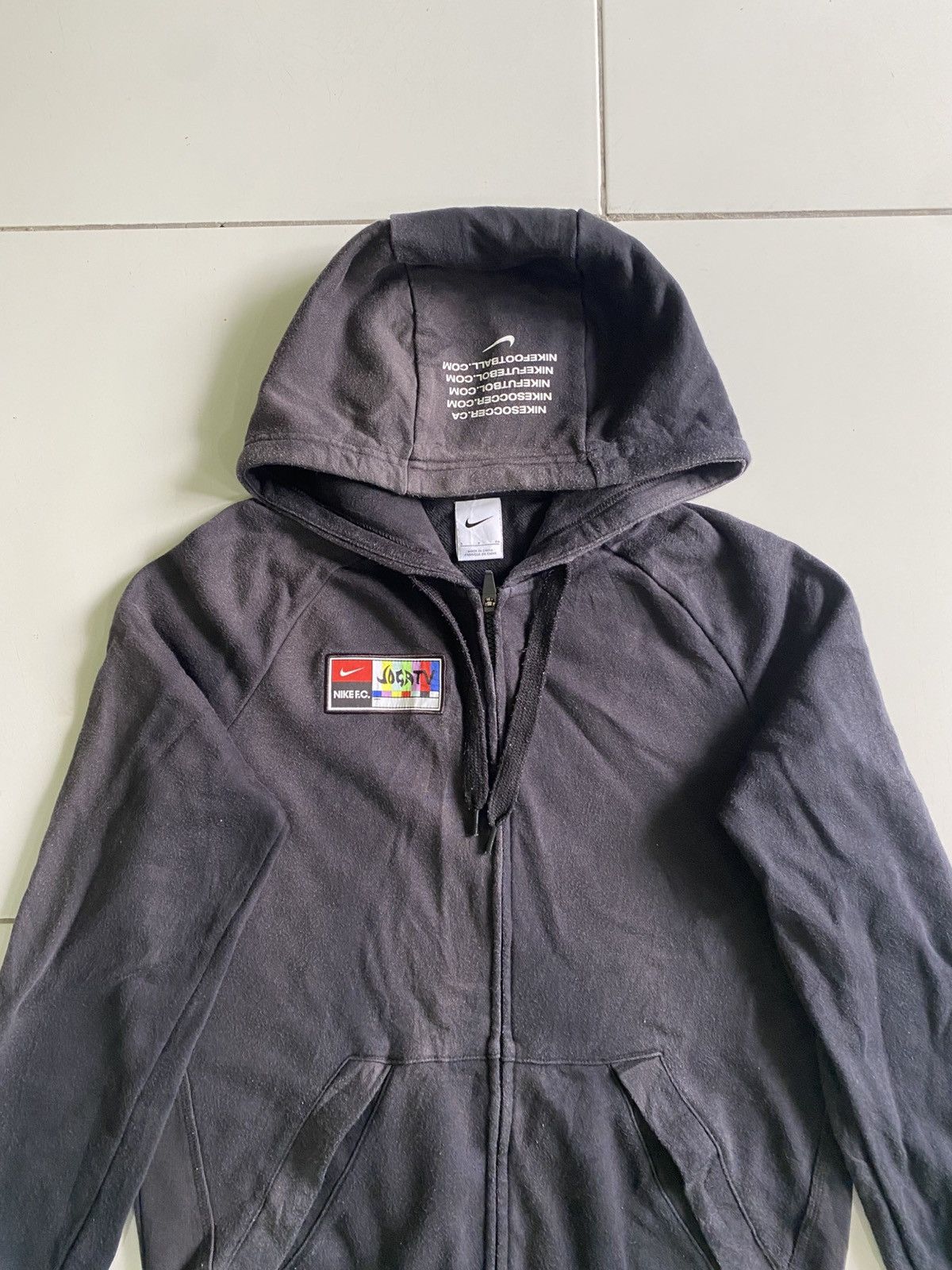 Nike Nike Soccer zip up sun faded hoodie Size US S / EU 44-46 / 1 - 4 Thumbnail