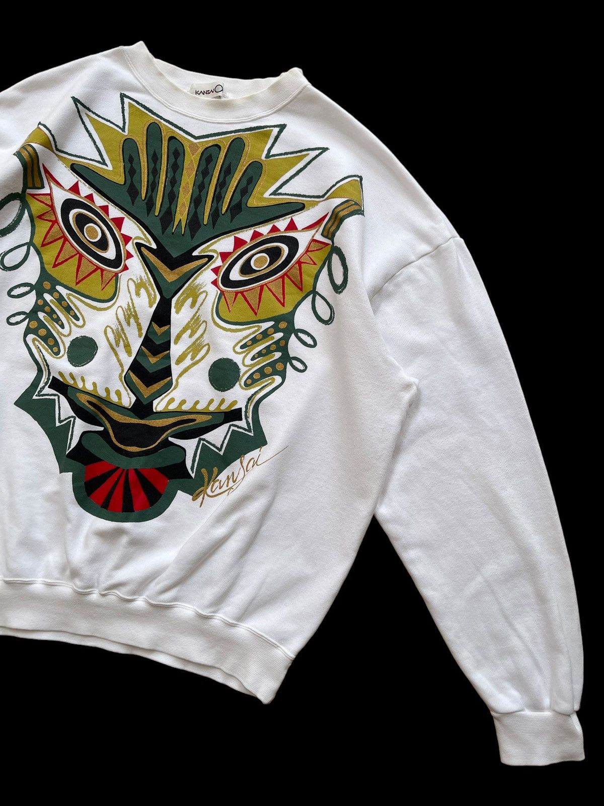 Kansai Yamamoto Vintage Kansai O2 Crewneck Sweatshirt Size US M / EU 48-50 / 2 - 6 Thumbnail