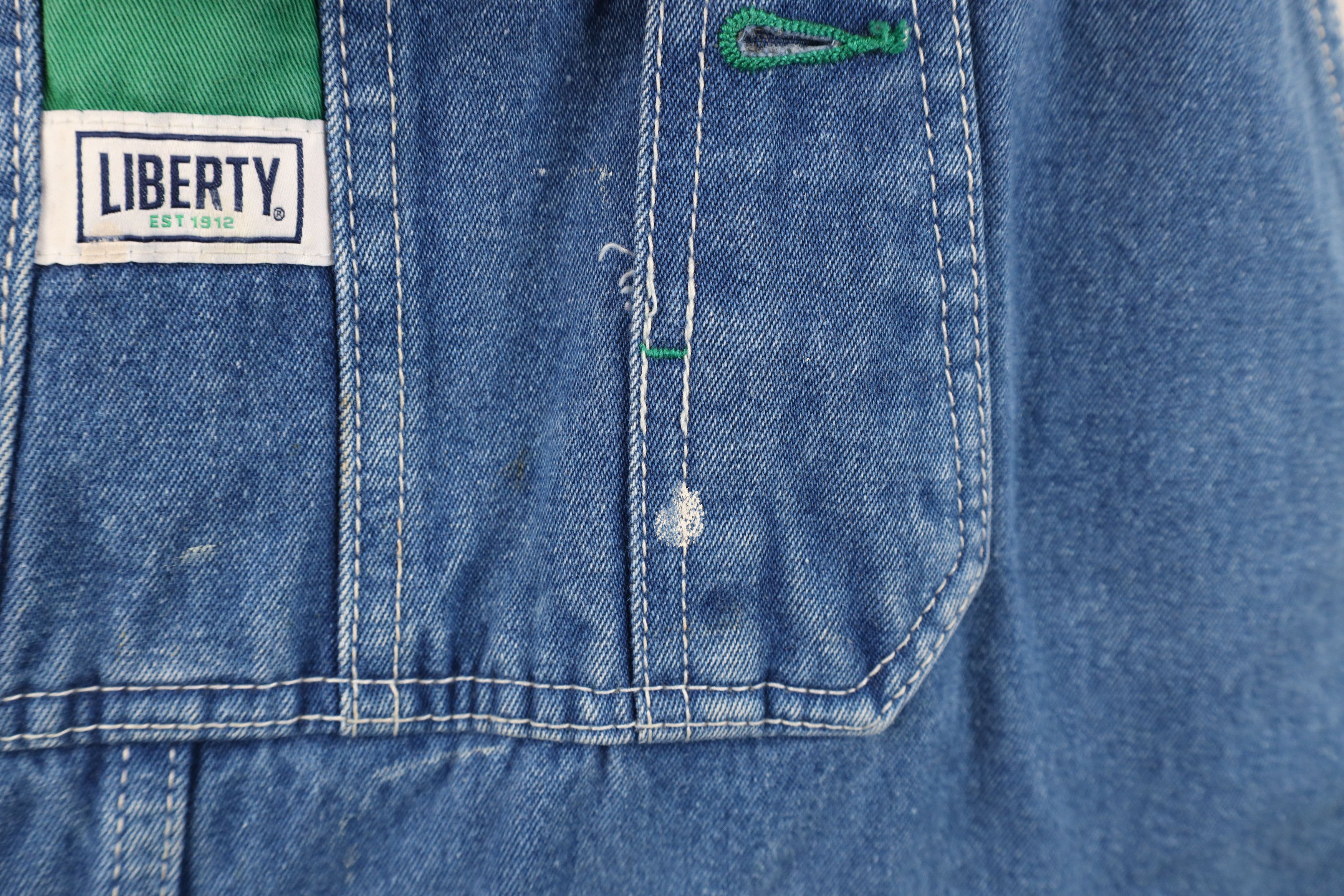 Vintage Vintage Y2K Streetwear Distressed Wide Leg Denim Overalls Size US 44 / EU 60 - 11 Thumbnail