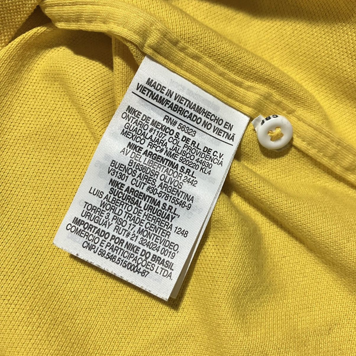 Nike Nike BRASIL National Football Team 2014 World Cup Polo Shirt Size US XS / EU 42 / 0 - 8 Thumbnail