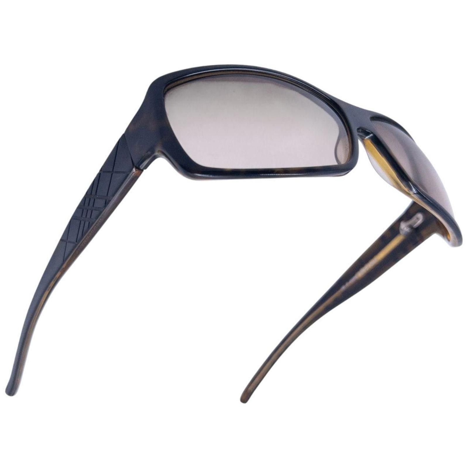 Burberry Vintage Burberry Nova Check Embossed Tortoise Sunglasses Size ONE SIZE - 7 Thumbnail