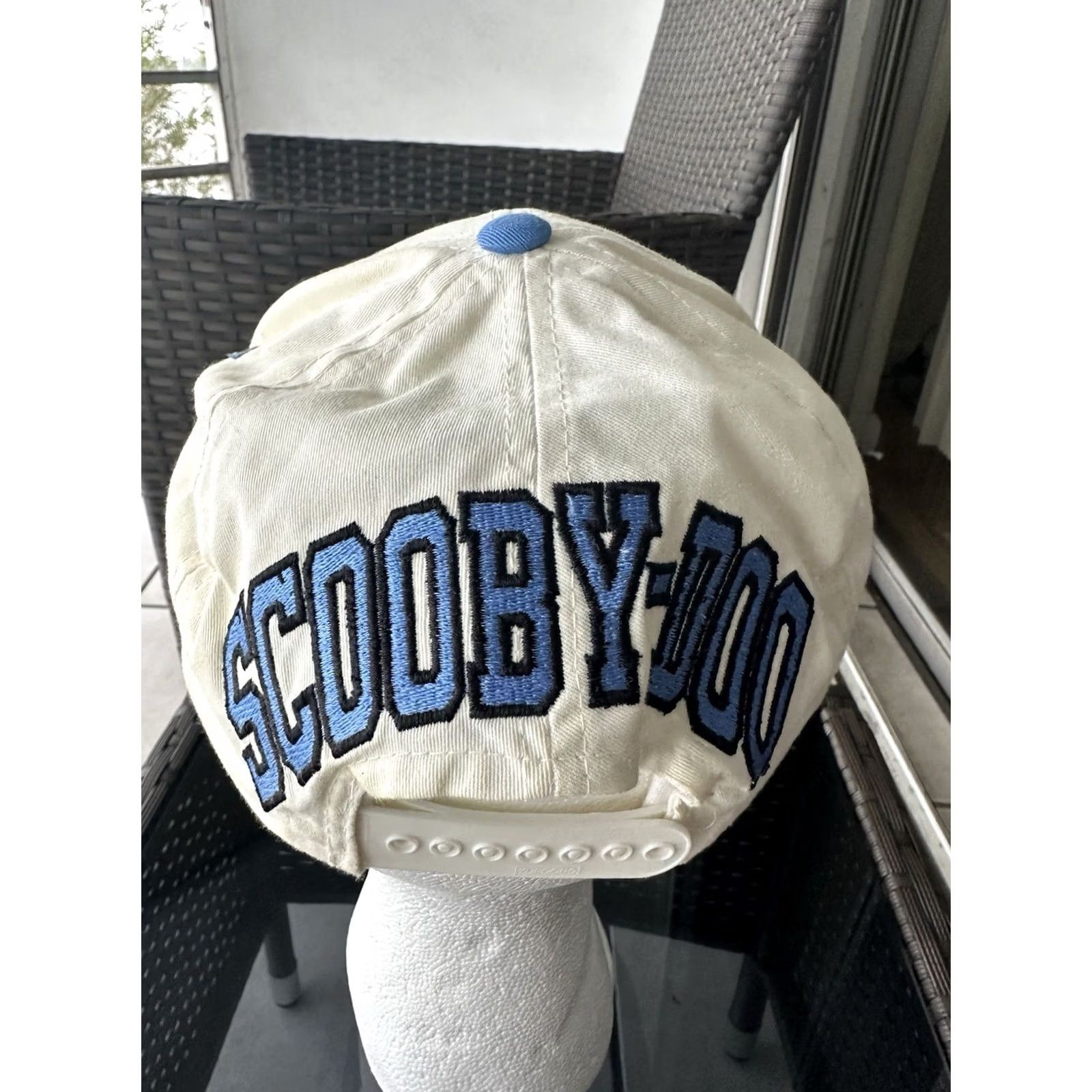 American Needle VINTAGE 1993 Scooby Doo Snapback American Needle 90s White Cotton Men One Size Adjustable Hats Size ONE SIZE - 5 Thumbnail