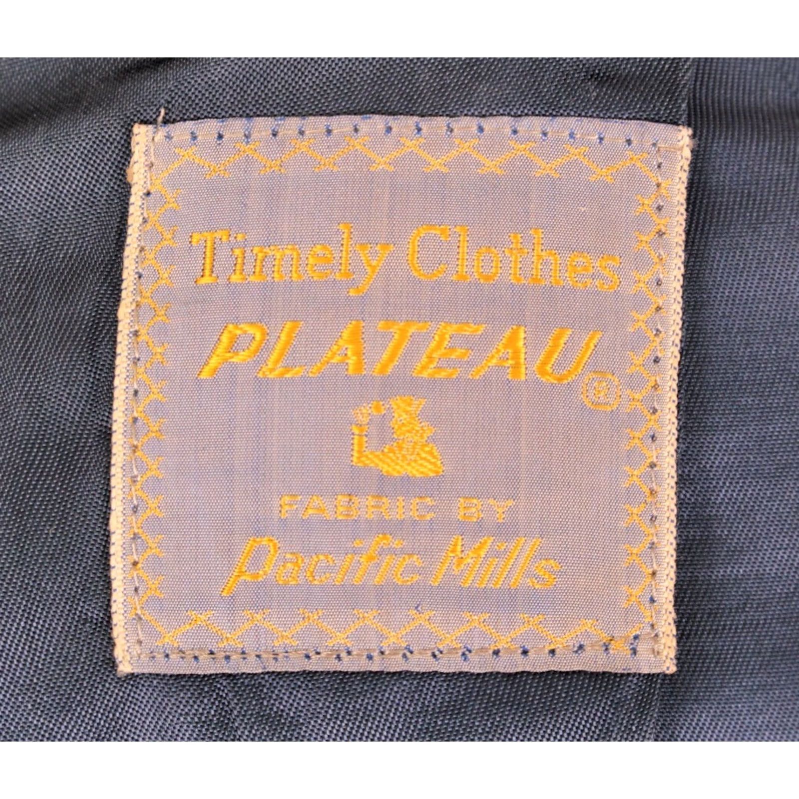 Vintage VINTAGE Mens Blazer Jacket 50s 1950s Wool Dark Blue Size L M Casual, Wool, Blazer, 50s Jacket, 1950s, Original Mens, Blue, 27" Sleeve, 46" Chest Size 42R - 4 Thumbnail