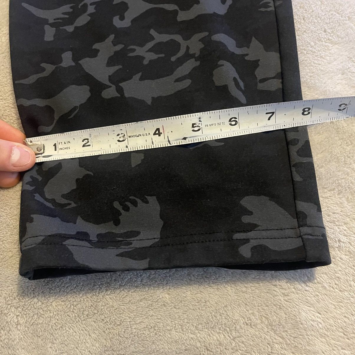 Other Camo Sweatpants Men 2XL Black Streetwear Workout Gym (36x31) Size US 36 / EU 52 - 9 Thumbnail