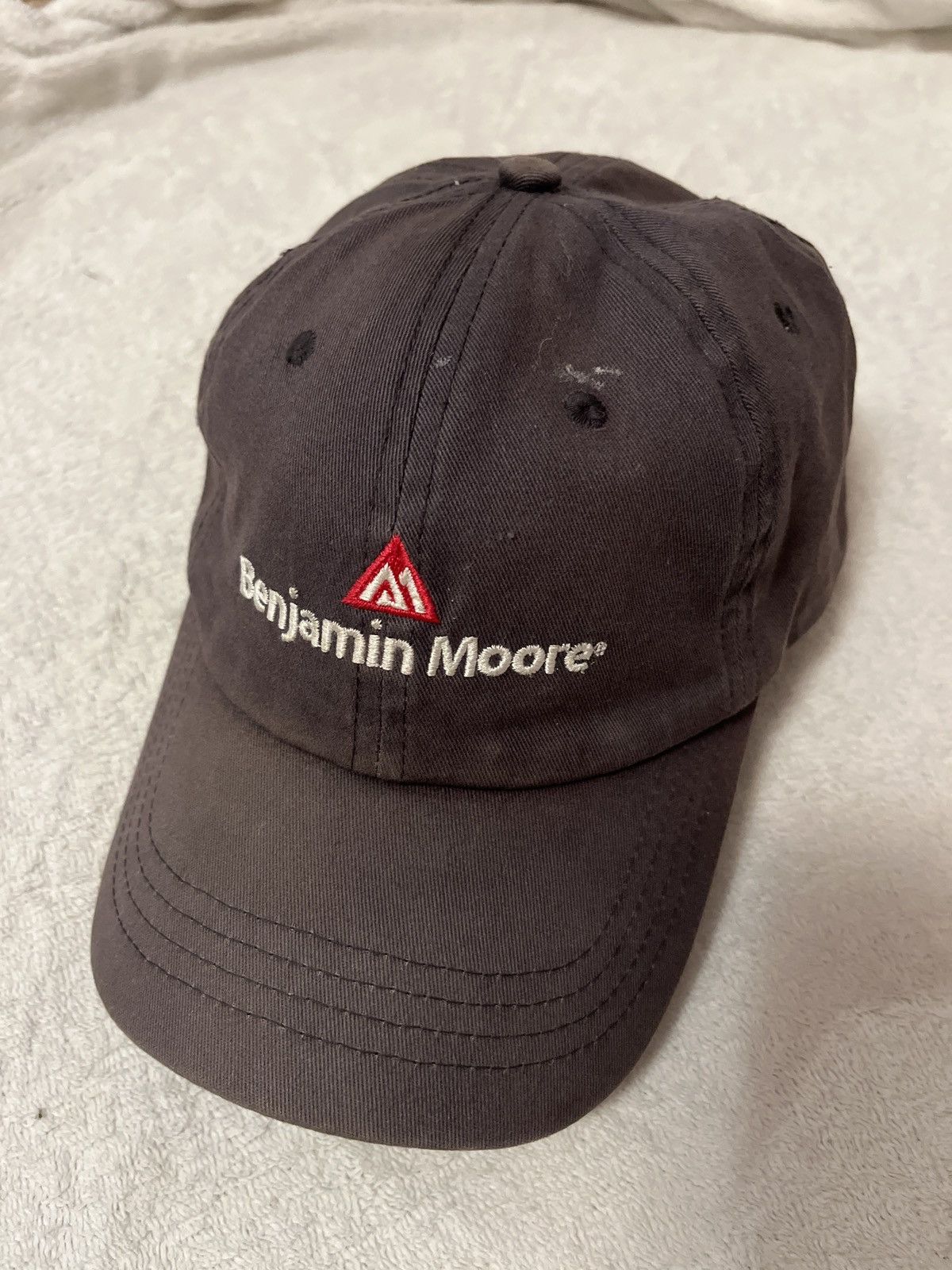 Vintage Washed Vintage Embroidered Blue Benjamin Moore Baseball Cap Size 30 - 1 Preview