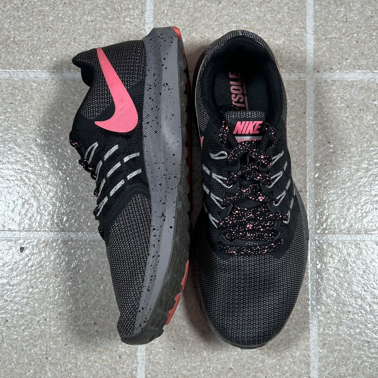 Nike Nike Run Swift SE Black & Pink Running Shoes Sneakers Size US 8 / IT 38 - 3 Thumbnail