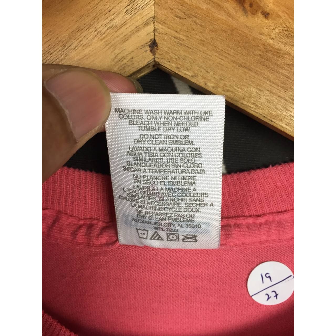 Jerzees × Vintage Vtg 50/50 Jerzees Heavyweight Blend Plain Blank Casual Tee Size US M / EU 48-50 / 2 - 15 Thumbnail