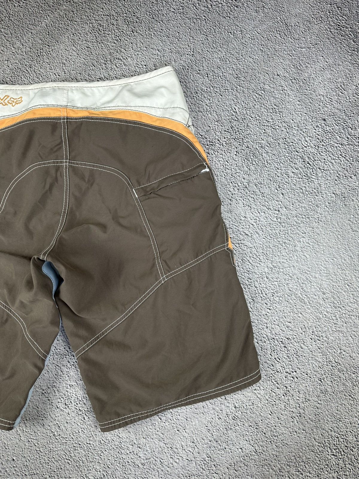 Fox Racing Vintage Fox Baggy Short Washed Y2K Distressed Japan Style Size US 32 / EU 48 - 7 Thumbnail