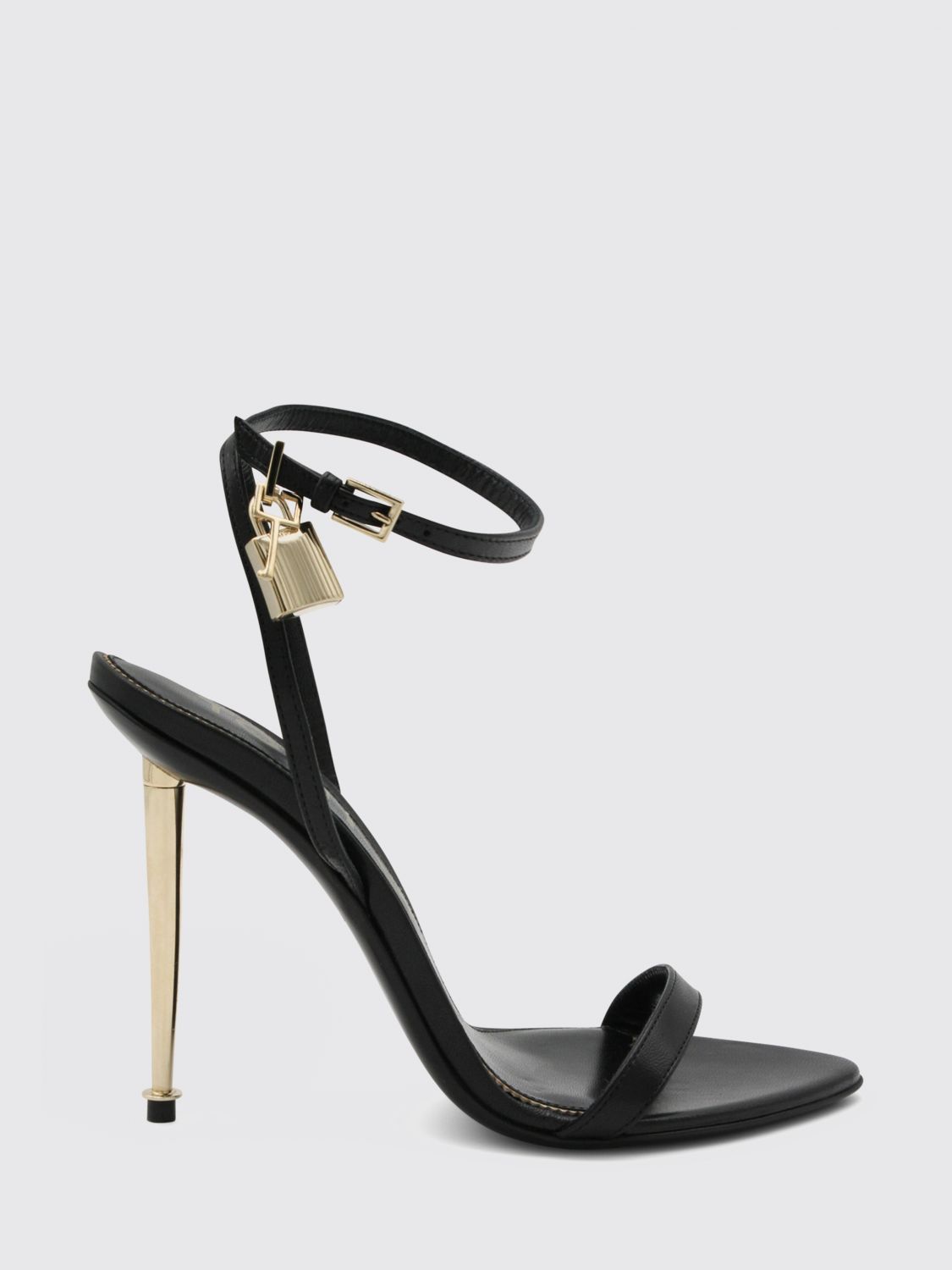 Tom Ford Tom Ford Heeled Sandal Woman Black Size US 8 / IT 38 - 1 Thumbnail