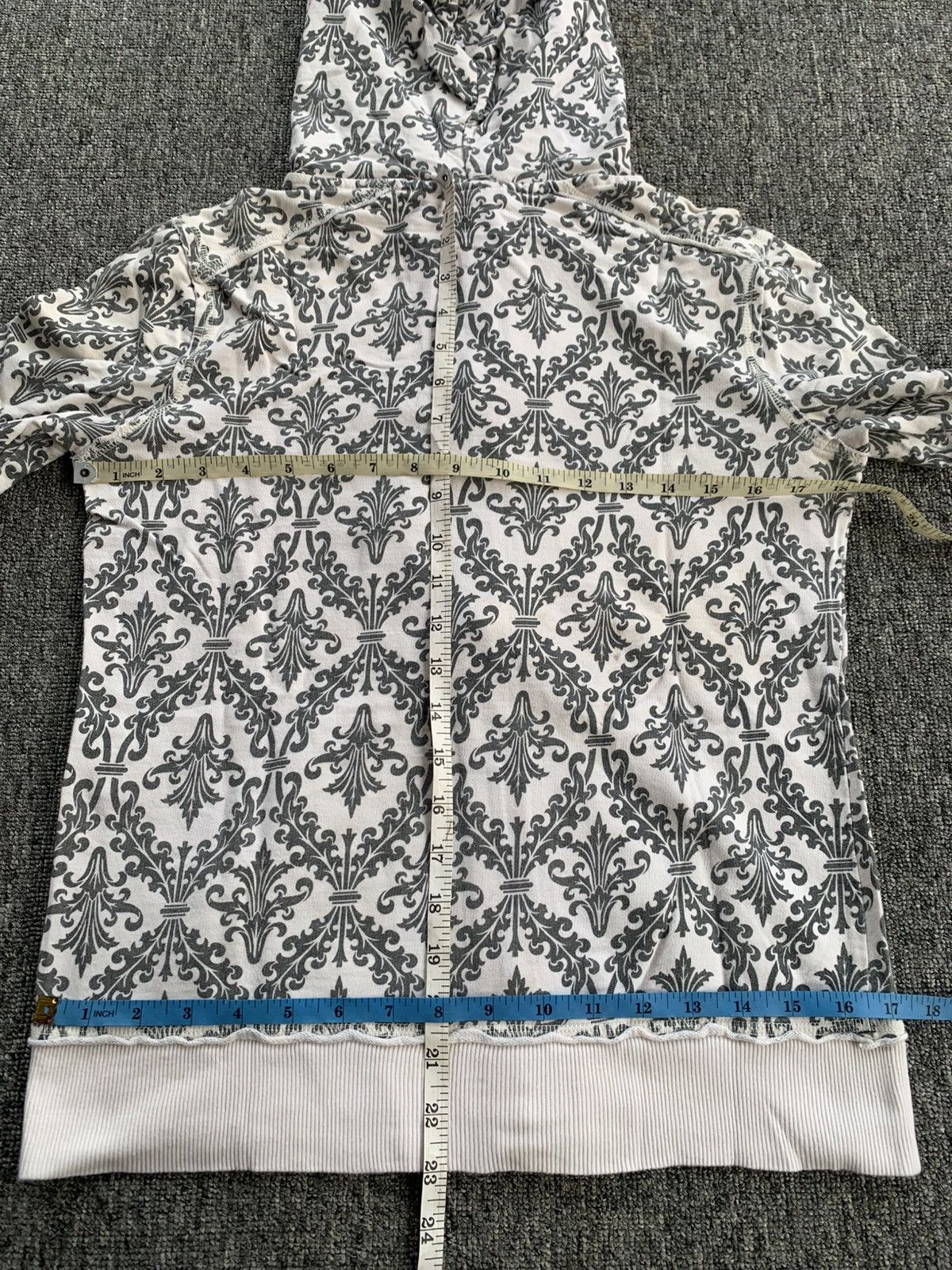 Mossimo Mossimo Sick Tribal Full Printed Distressed Jacket Hoodie Size US M / EU 48-50 / 2 - 11 Thumbnail