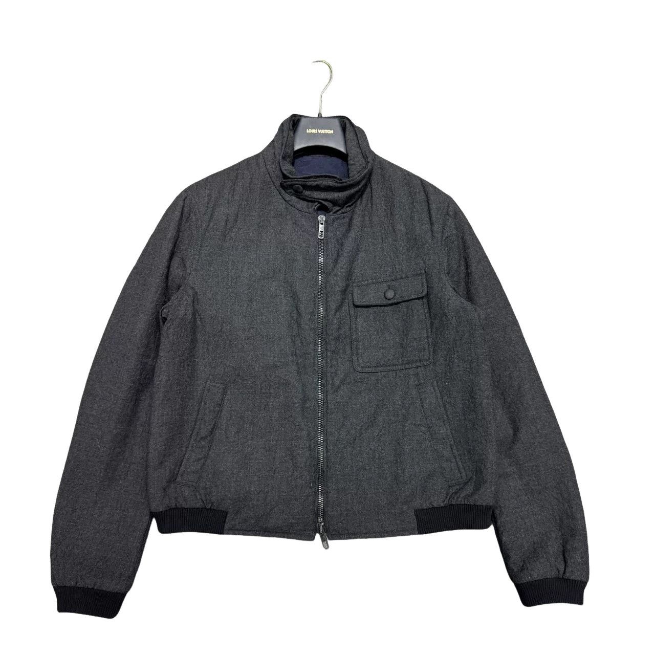Giorgio Armani Giorgio Armani Wool Bomber Jacket Size 52 Size US L / EU 52-54 / 3 - 1 Thumbnail