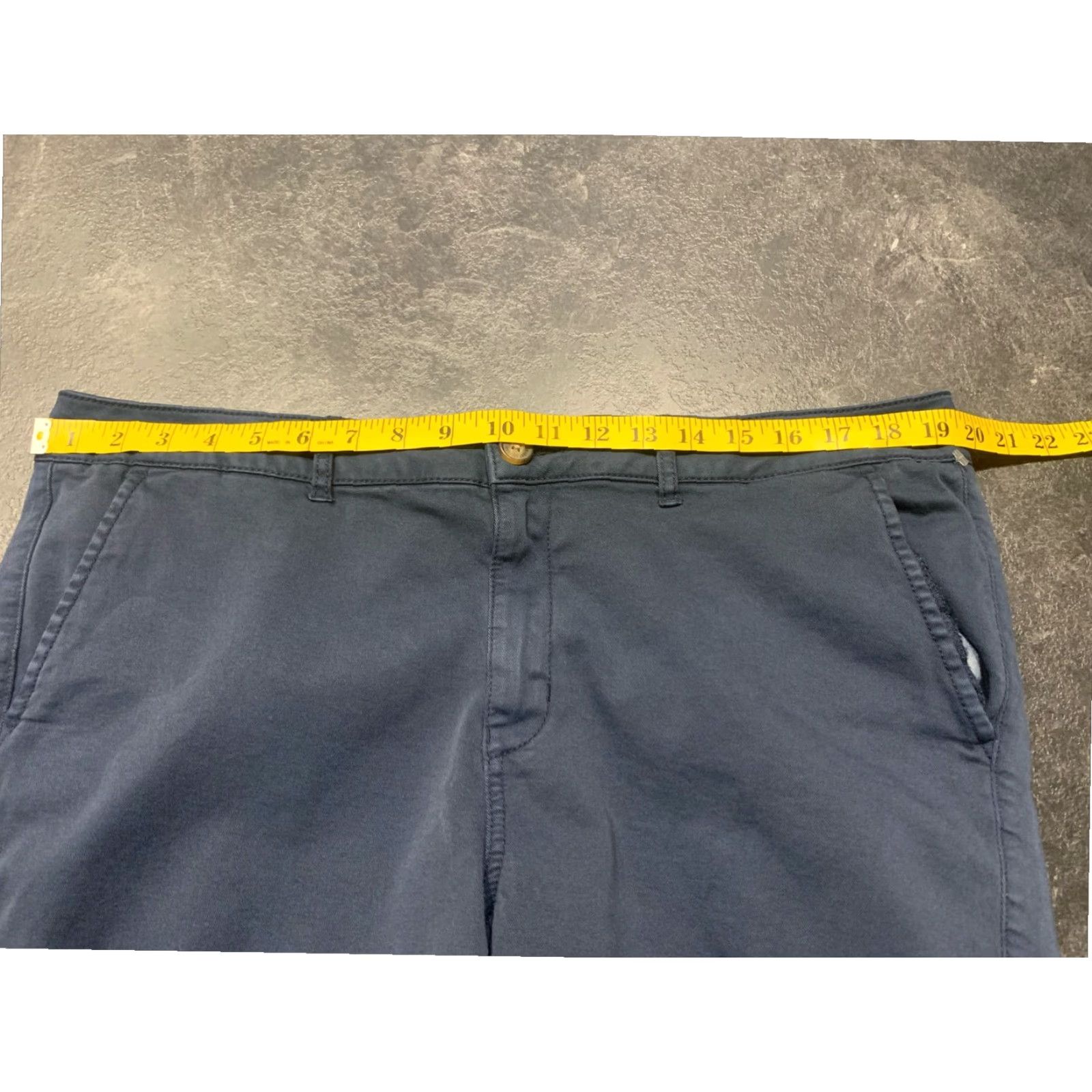 American Eagle Outfitters American Eagle Stretch Bermuda Shorts Blue Womens Large Size 40" / US 18 - 5 Thumbnail