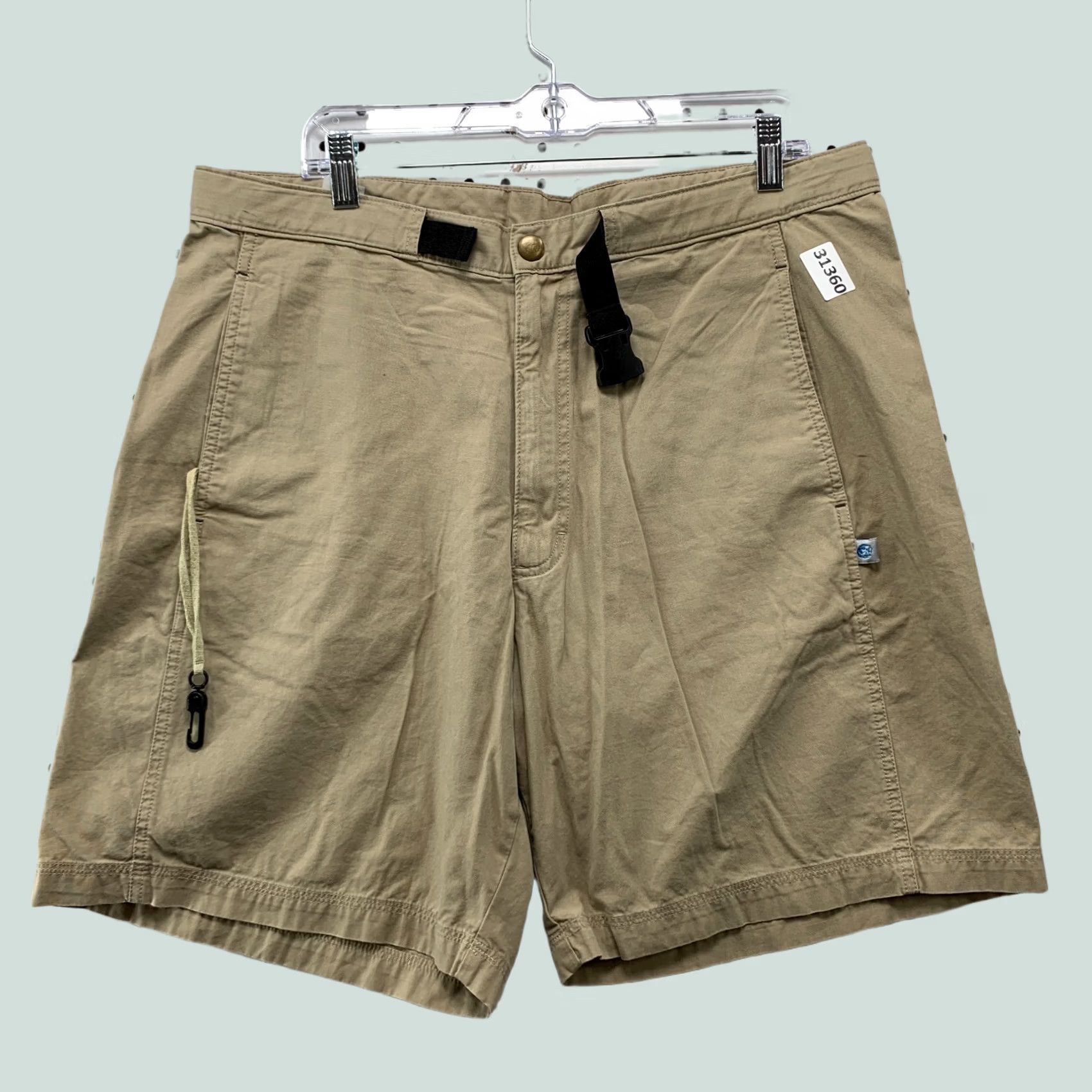 Vintage VINTAGE Woolrich Hiking Shorts Mens 38x8 Brown Outdoor Cargo Belted Woolrich Outdoor Mens 38 Brown Size US 38 / EU 54 - 1 Thumbnail