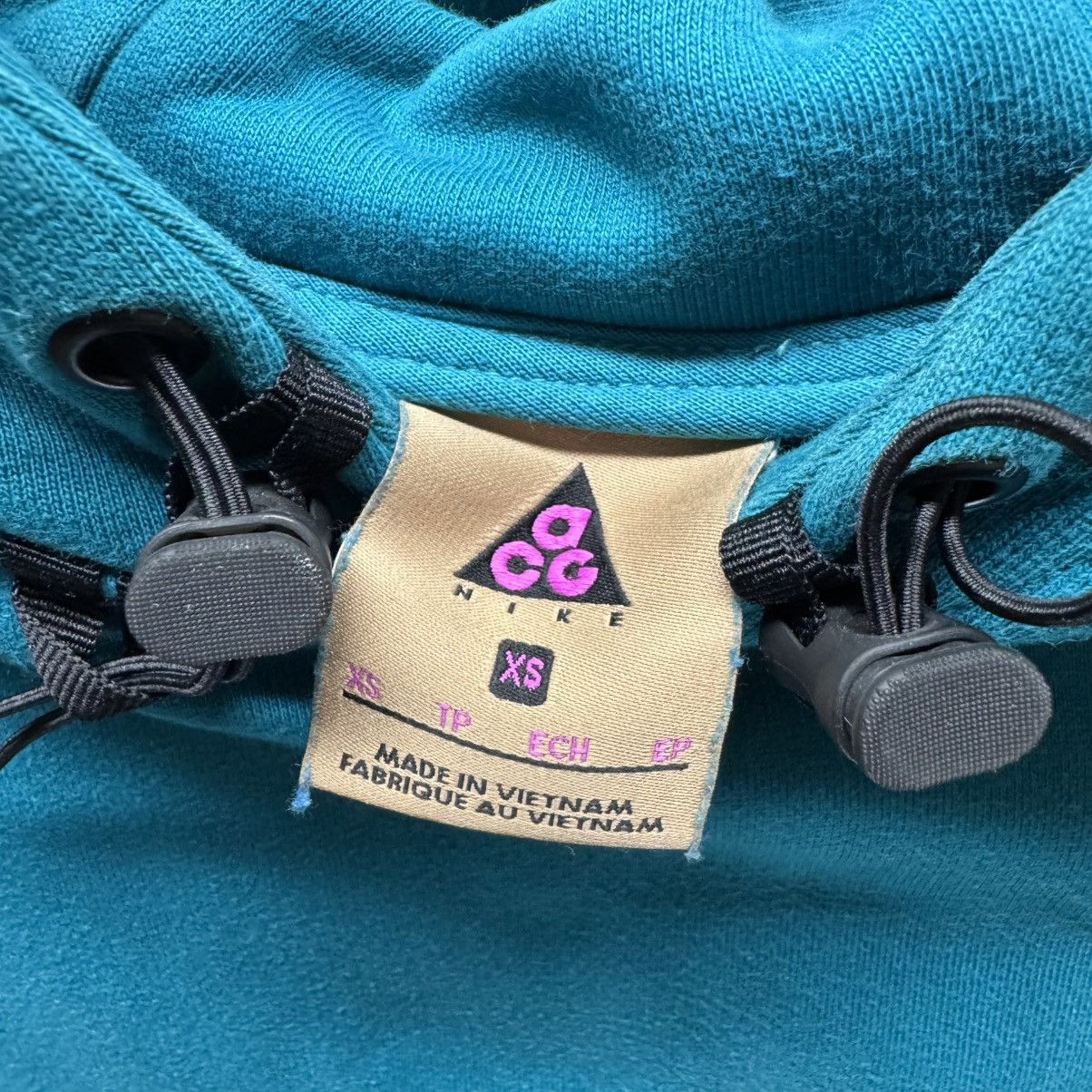 Nike ACG Nike ACG Therma-FIT Fleece Pullover Hoodie XS Sea blue Size US XS / EU 42 / 0 - 5 Thumbnail
