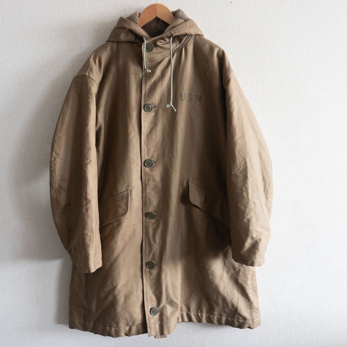 Buzz Rickson's BUZZ RICKSON N-1 Deck Coat Jungle Cloth Wool Lining Size XXS Size US XXS / EU 40 - 1 Thumbnail