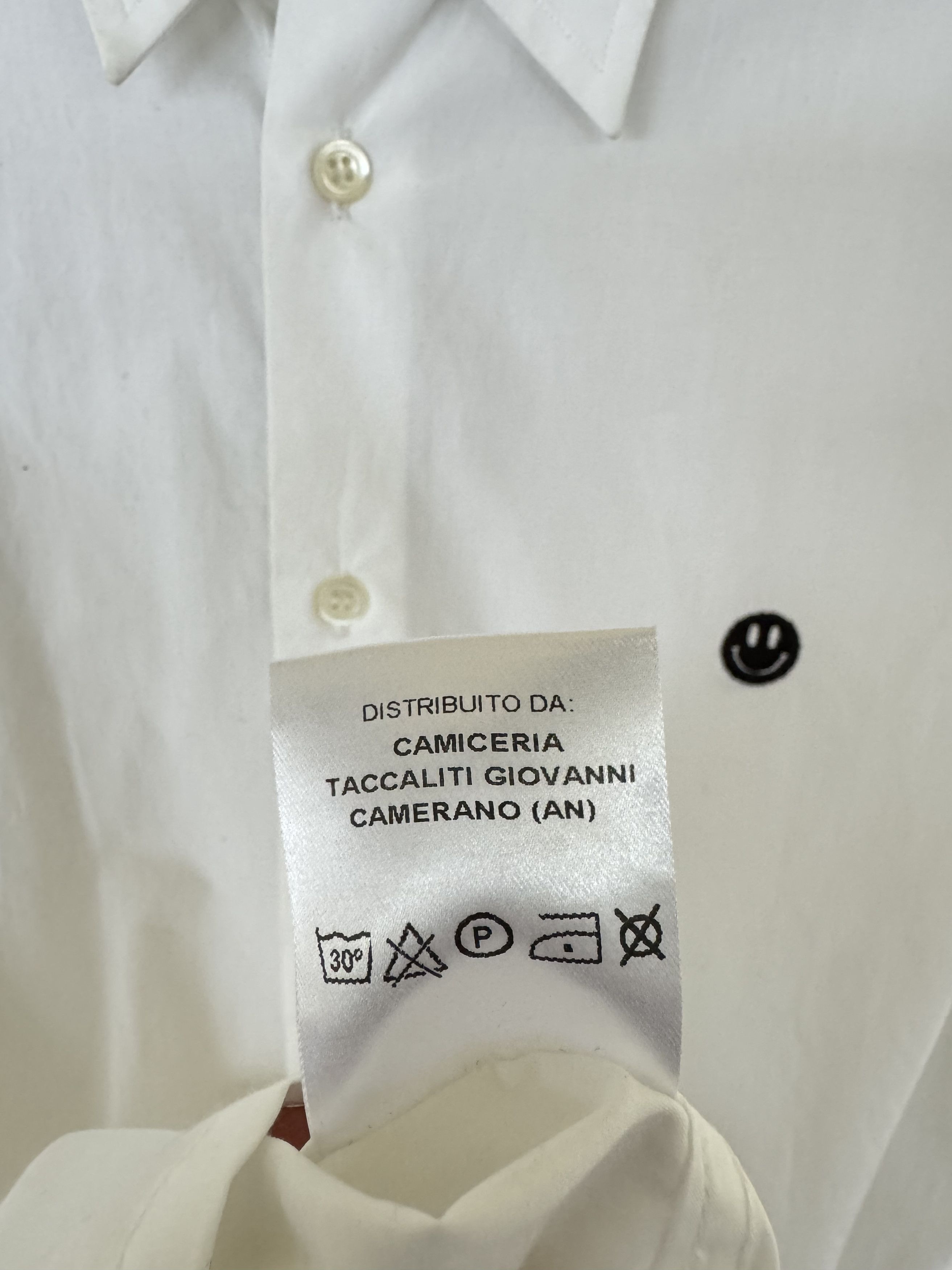 Raf Simons Raf Simons Button Up Smiley Shirt Size US L / EU 52-54 / 3 - 8 Thumbnail