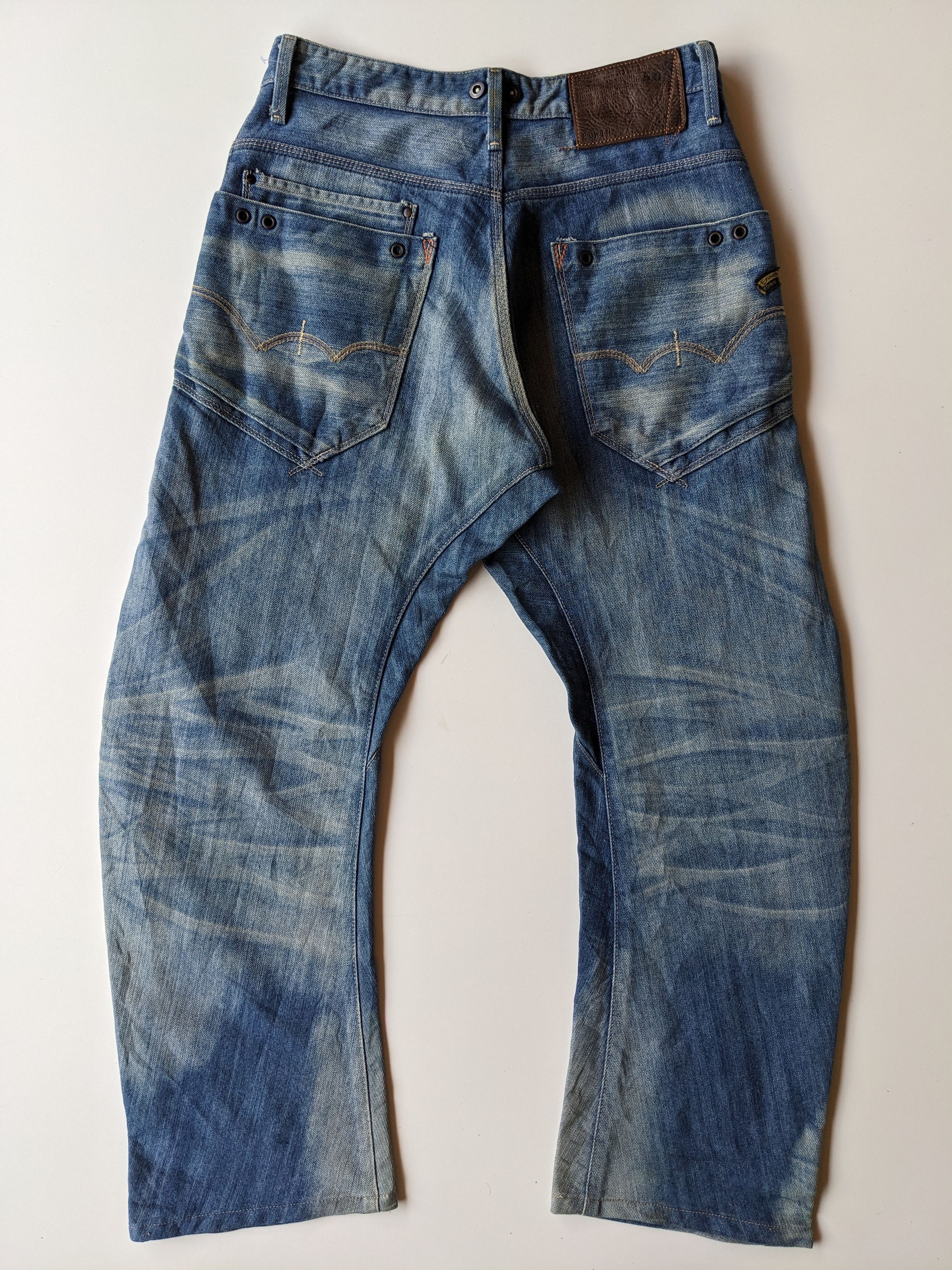 Edwin EDWIN faded wash curve leg Size US 28 / EU 44 - 3 Thumbnail