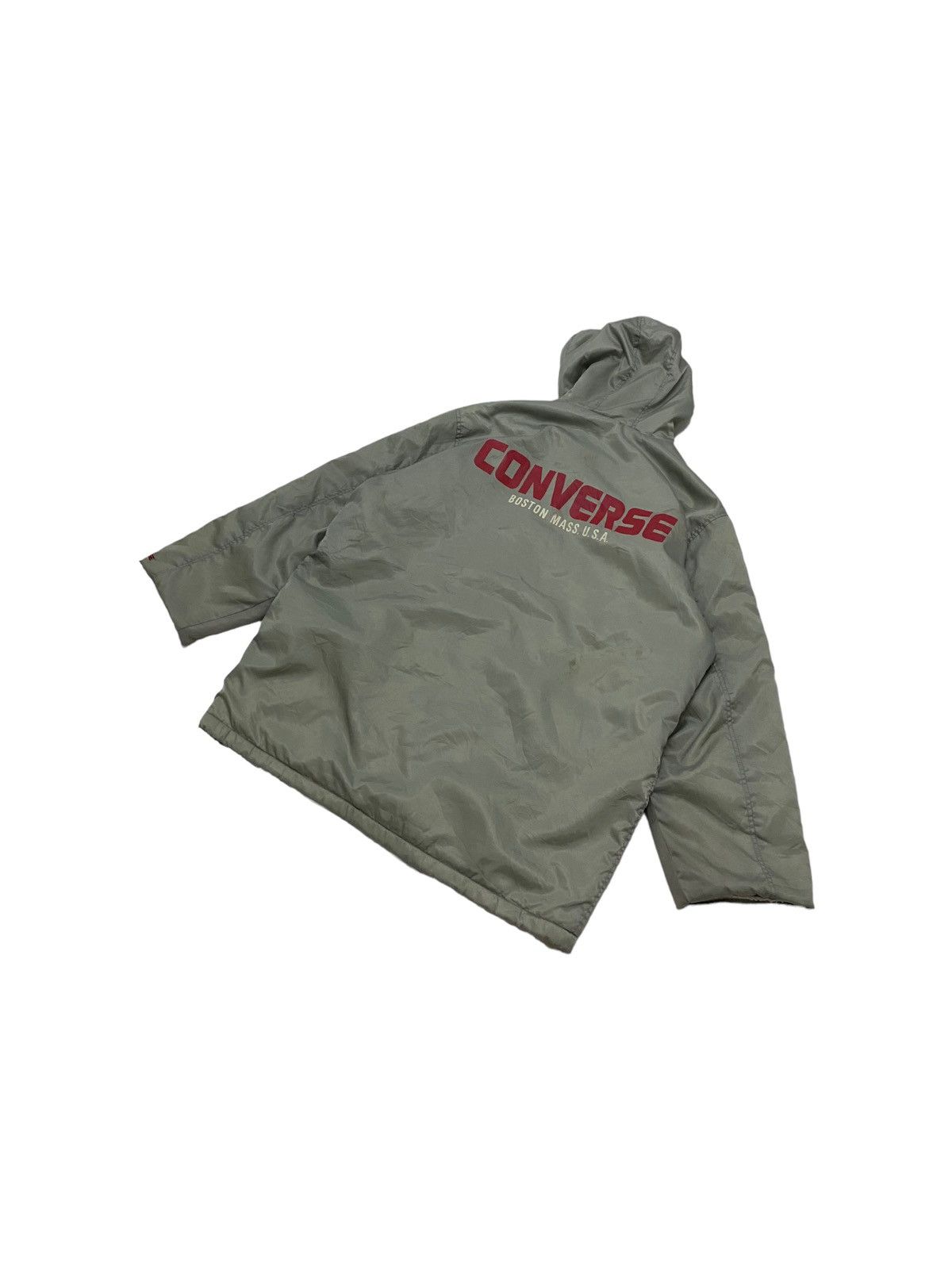 Converse × Vintage Vintage Converse All Star Parka Jacket Size US XL / EU 56 / 4 - 6 Thumbnail