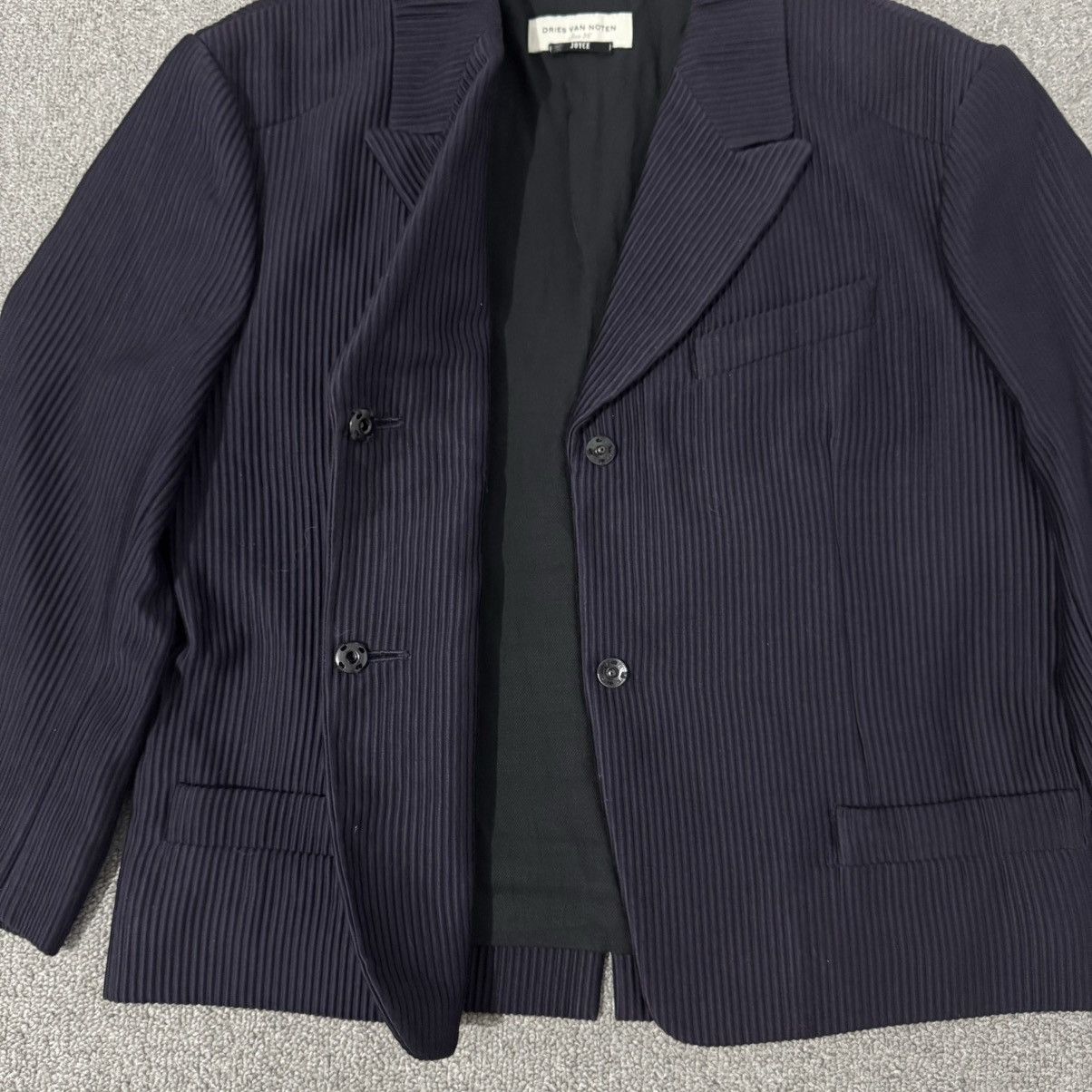 Dries Van Noten Dries Van Noten - Joyce - Corduroy Single Breasted Jacket Size XS / US 0-2 / IT 36-38 - 4 Thumbnail