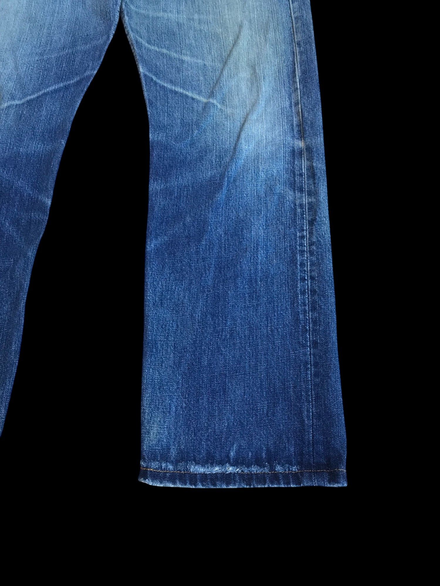 Levi's Vintage Levis 501 distressed ripped bluewash japan W30x28.5 Size US 30 / EU 46 - 5 Thumbnail