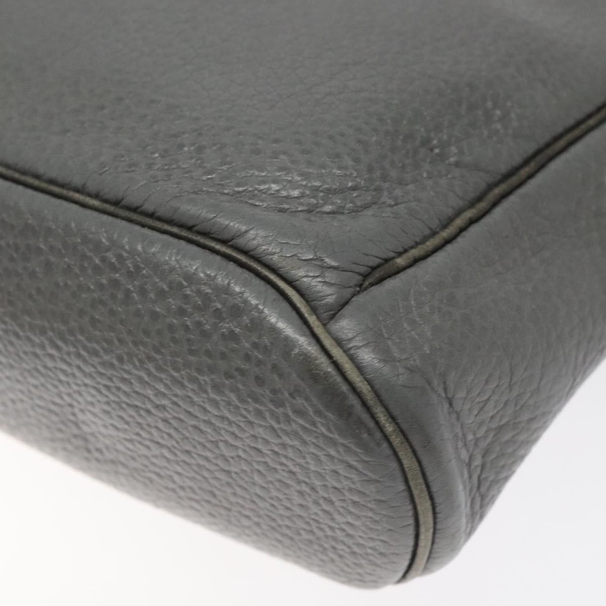 Dior DIOR Shoulder Bag Leather Gray Gold Size ONE SIZE - 10 Thumbnail