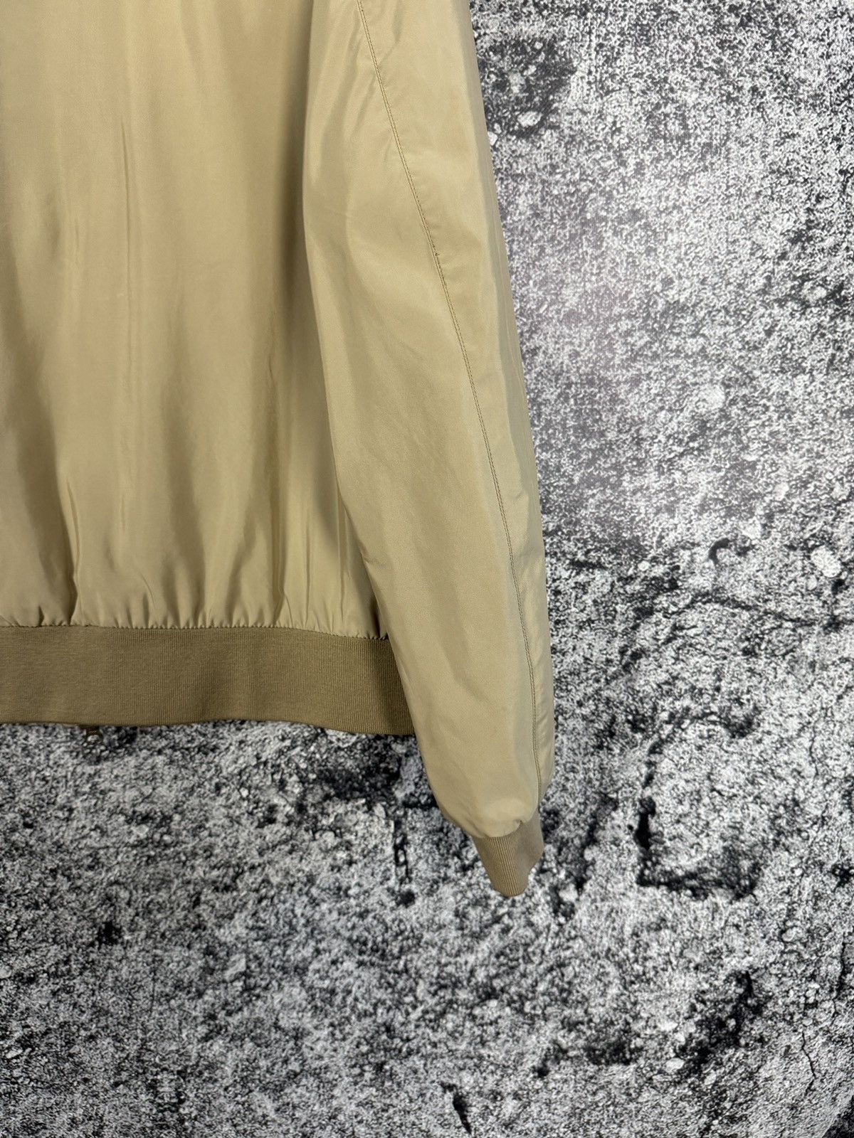 Barbour Barbour Lightweight Mettalic Flyer Beige Jacket Military XXL Size US XXL / EU 58 / 5 - 18 Thumbnail