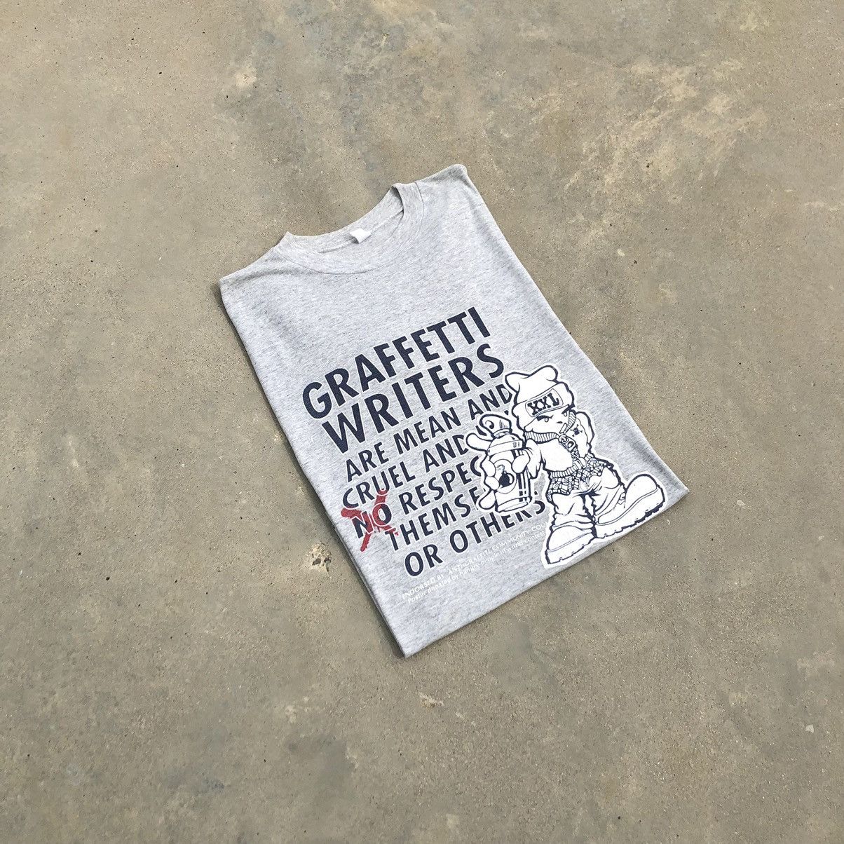 Vintage Vintage Y2K Graffetti T Shirt Size US L / EU 52-54 / 3 - 3 Thumbnail