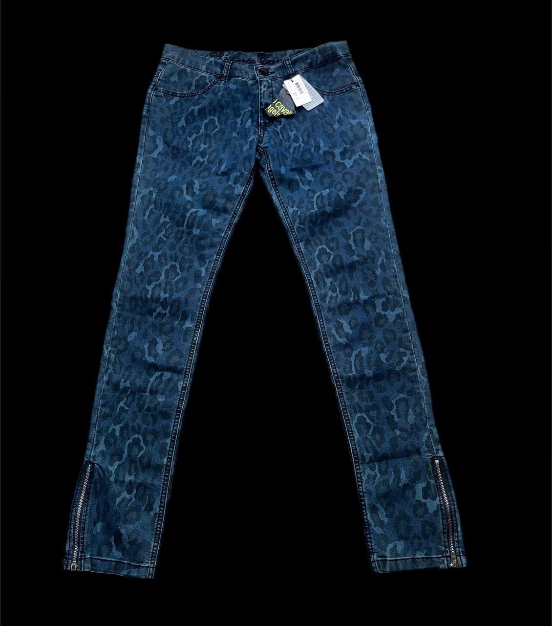 Roberto Cavalli Blue leopard limited Roberto Cavalli jeans Size 27" / US 4 / IT 40 - 3 Thumbnail