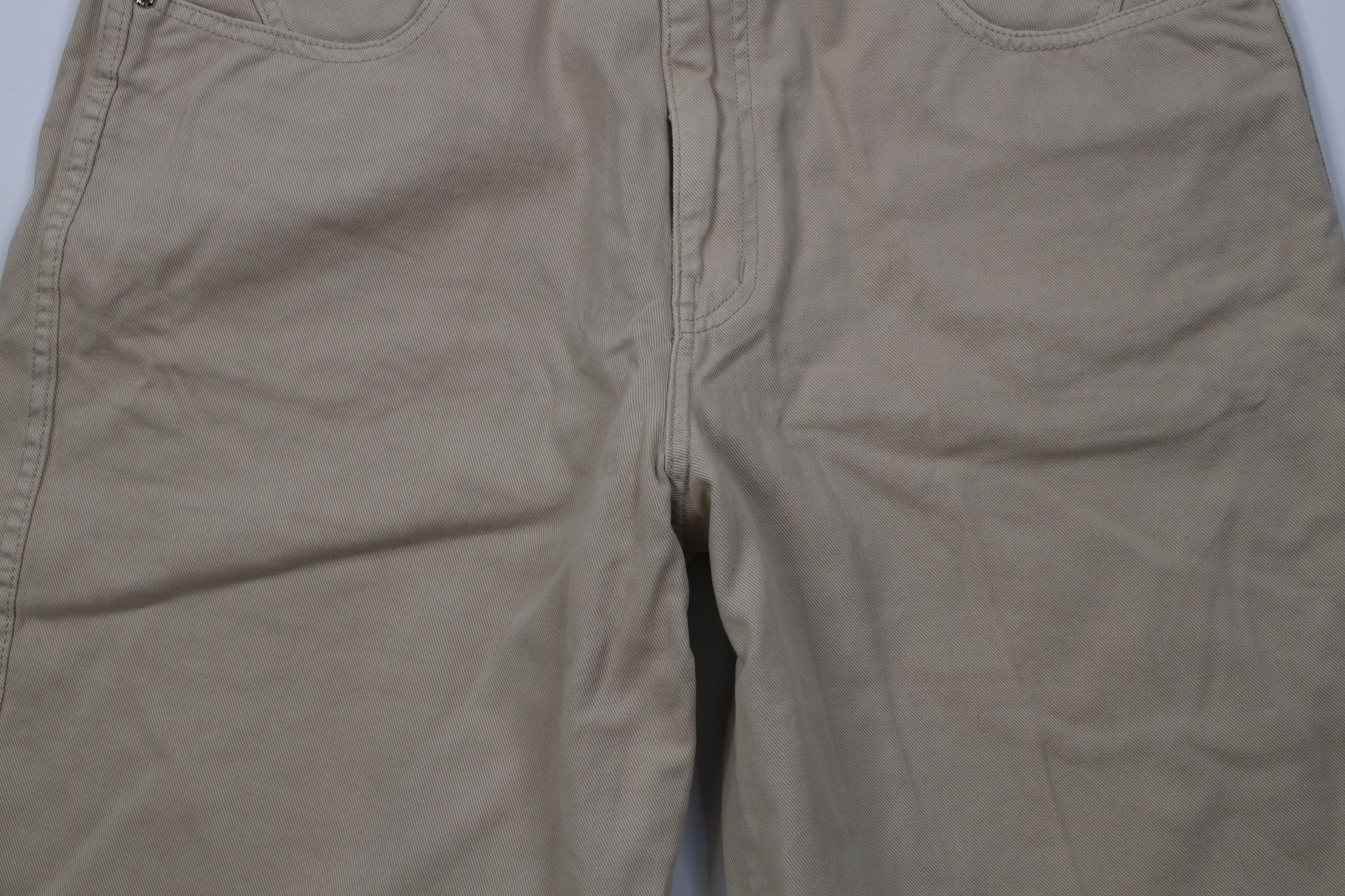 Vintage Deadstock Vintage 90s Paco Hip Hop Denim Jean Shorts Tan Size US 34 / EU 50 - 3 Thumbnail