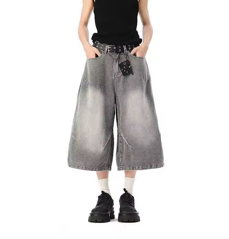 Baggy shorts with unique design/look