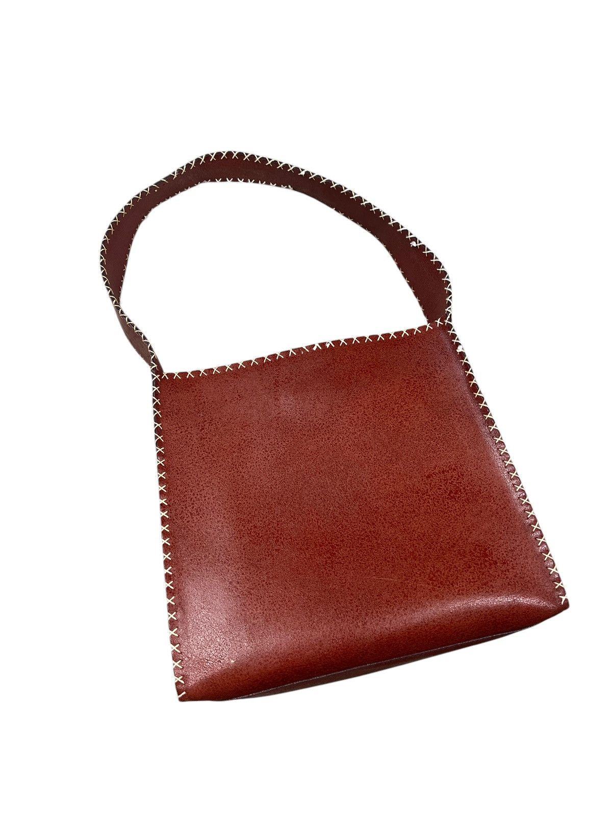 Issey Miyake 1990 Tsumori Chisato Leather Handbag Size ONE SIZE - 6 Thumbnail