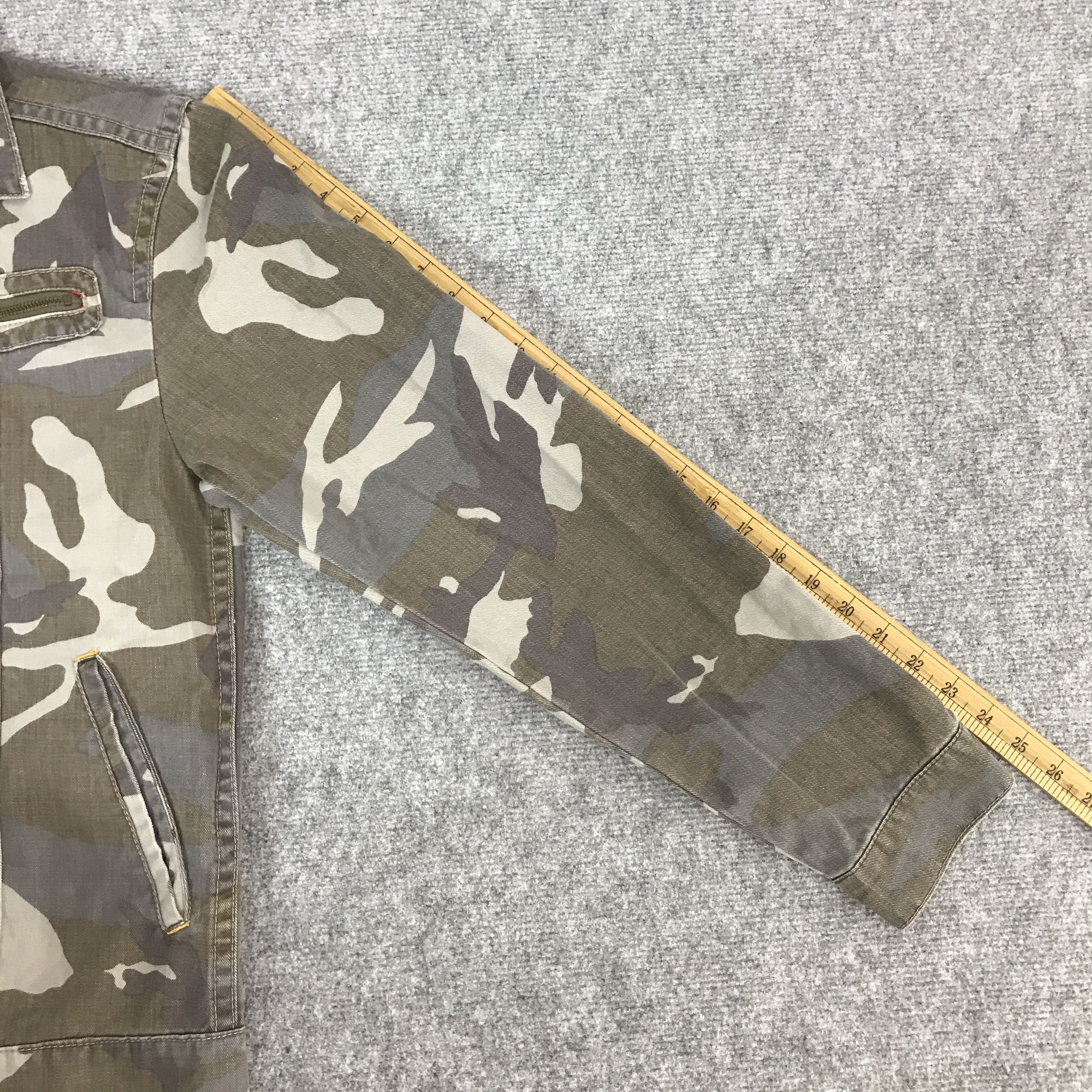Japanese Brand PURPLE&YELLOW CAMO DESIGN JACKET Size US M / EU 48-50 / 2 - 6 Thumbnail