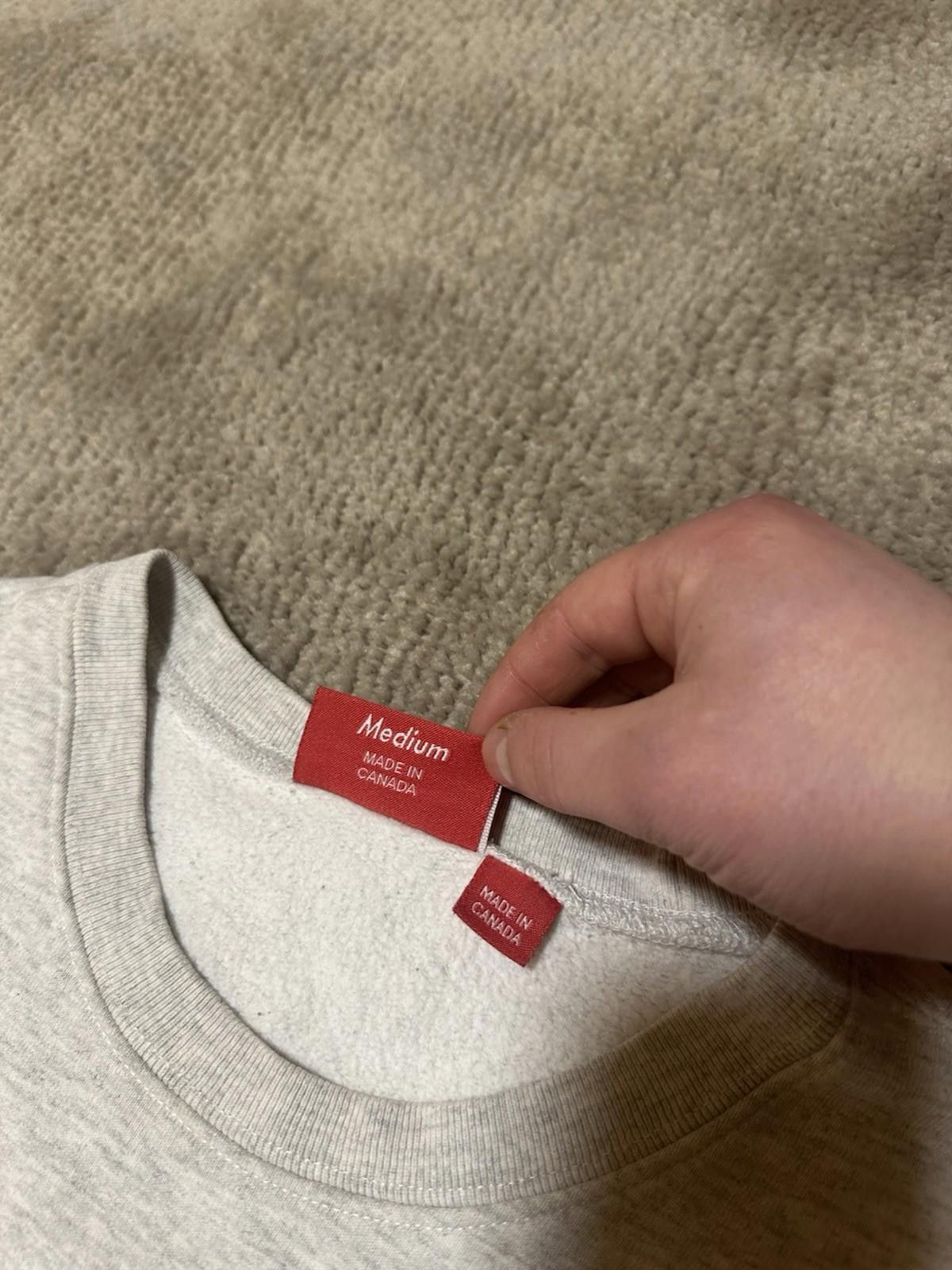 Supreme Supreme Ganesh Crewneck SS18 Ash Grey Sz M Size US M / EU 48-50 / 2 - 6 Thumbnail