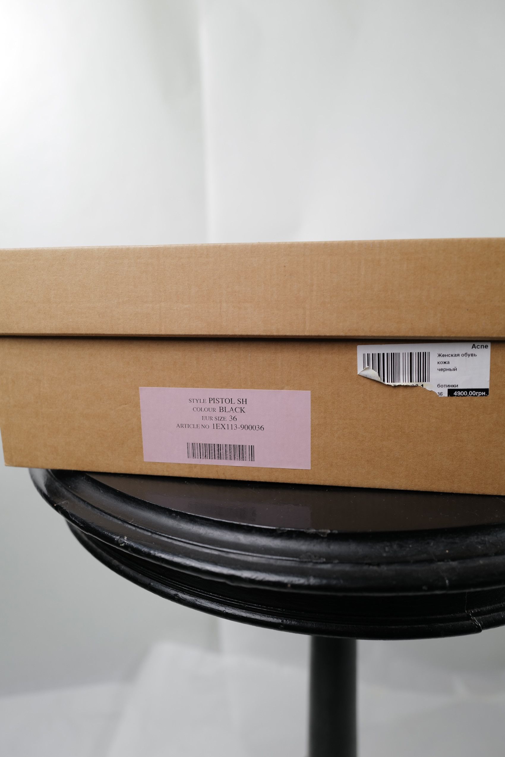 Acne Studios Acne Studios Black Leather Boots Size US 6 / IT 36 - 13 Thumbnail