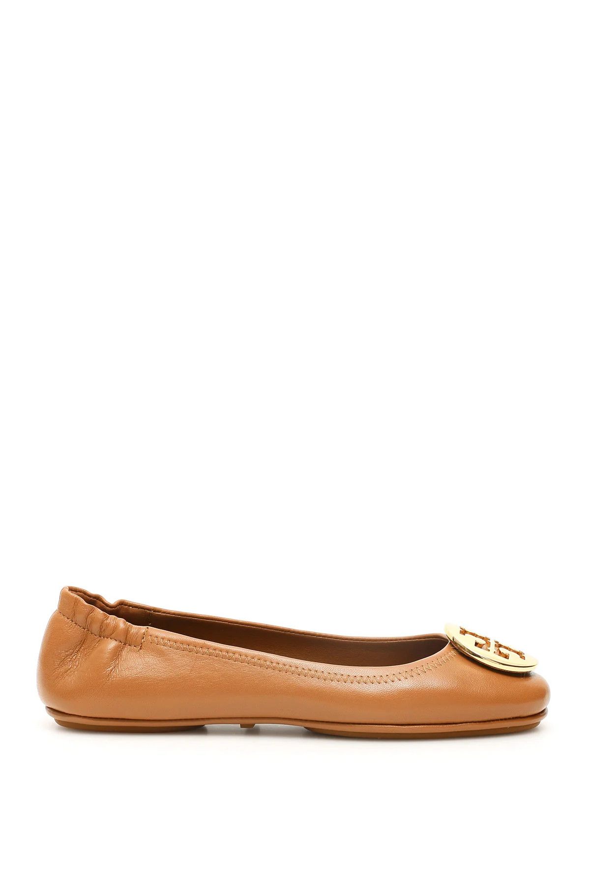 o1s22i1n1024 Leather Flats in Brown