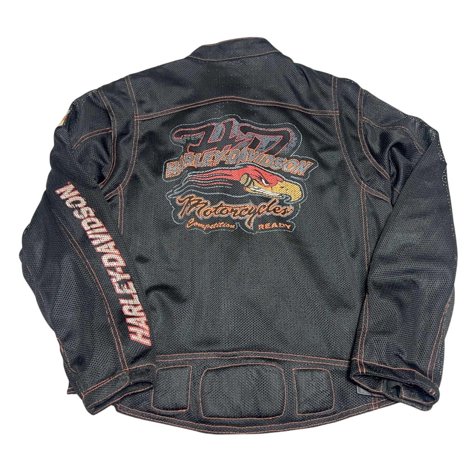 Harley Davidson Harley Davidson Jacket Mesh Riding Y2K Biker Motorcycle XL Size US XL / EU 56 / 4 - 1 Thumbnail