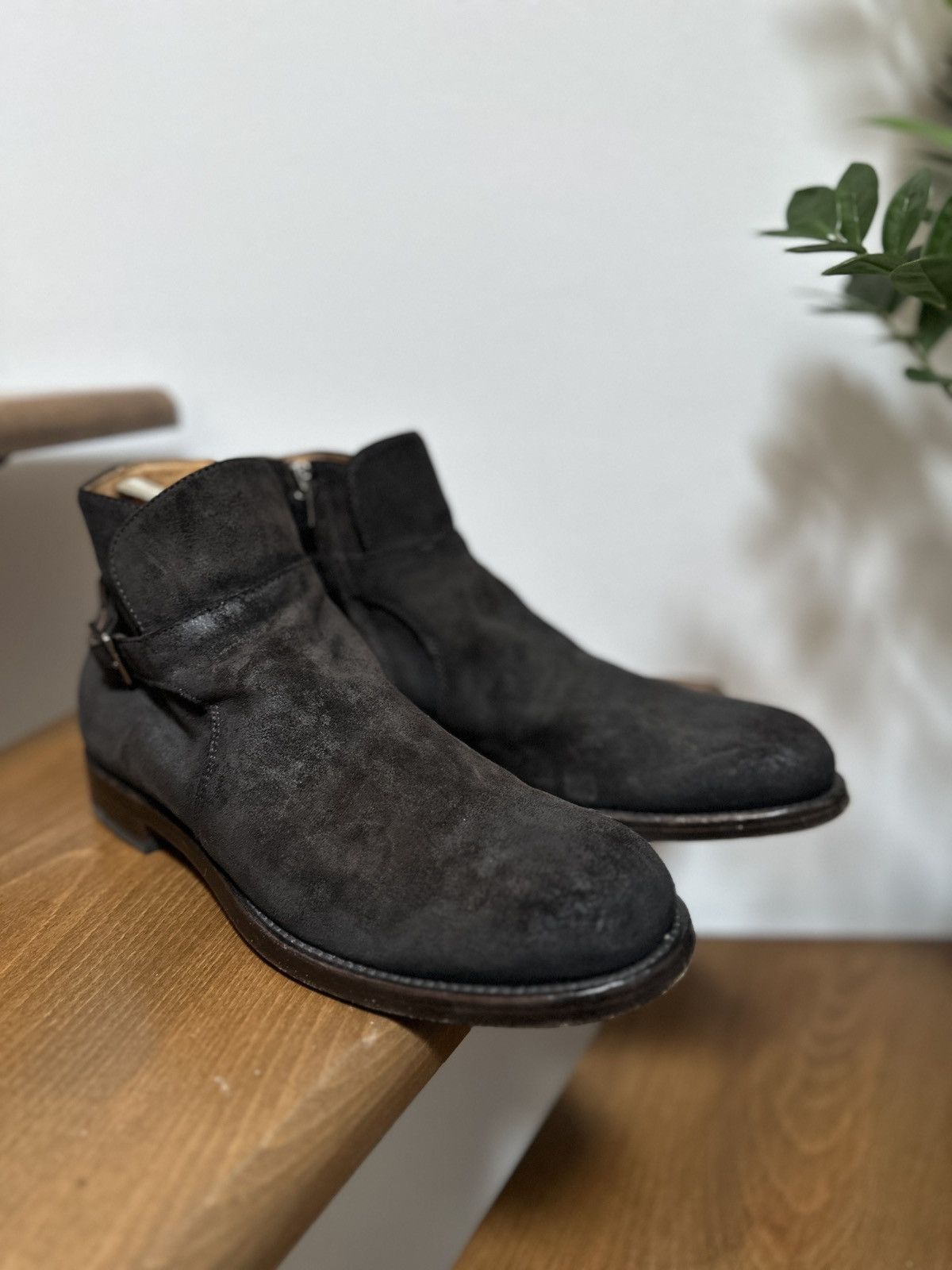Officine Creative Officine Creative Handmade Suede Boots - Size 41 IT Size US 8 / EU 41 - 2 Thumbnail