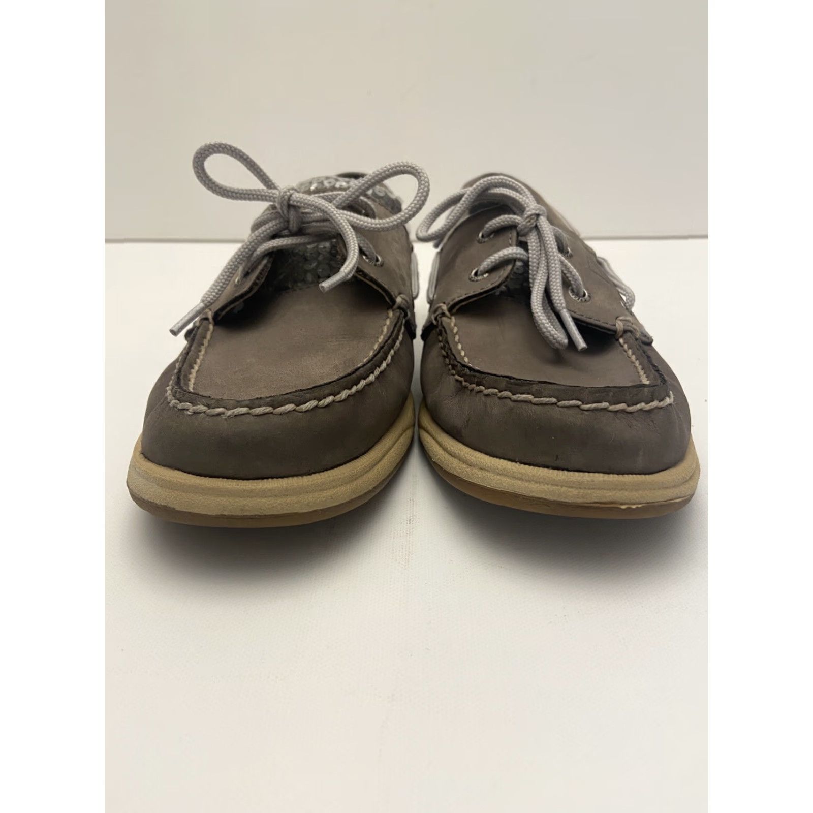 Sperry Sperry Top Sider Women’s 8.5 Brown Slip-On Leather Flat - Womens - Size 8.5 - Brown Sparkly - Top Sider - Sperry Shoes Size M / US 6-8 / IT 42-44 - 3 Thumbnail