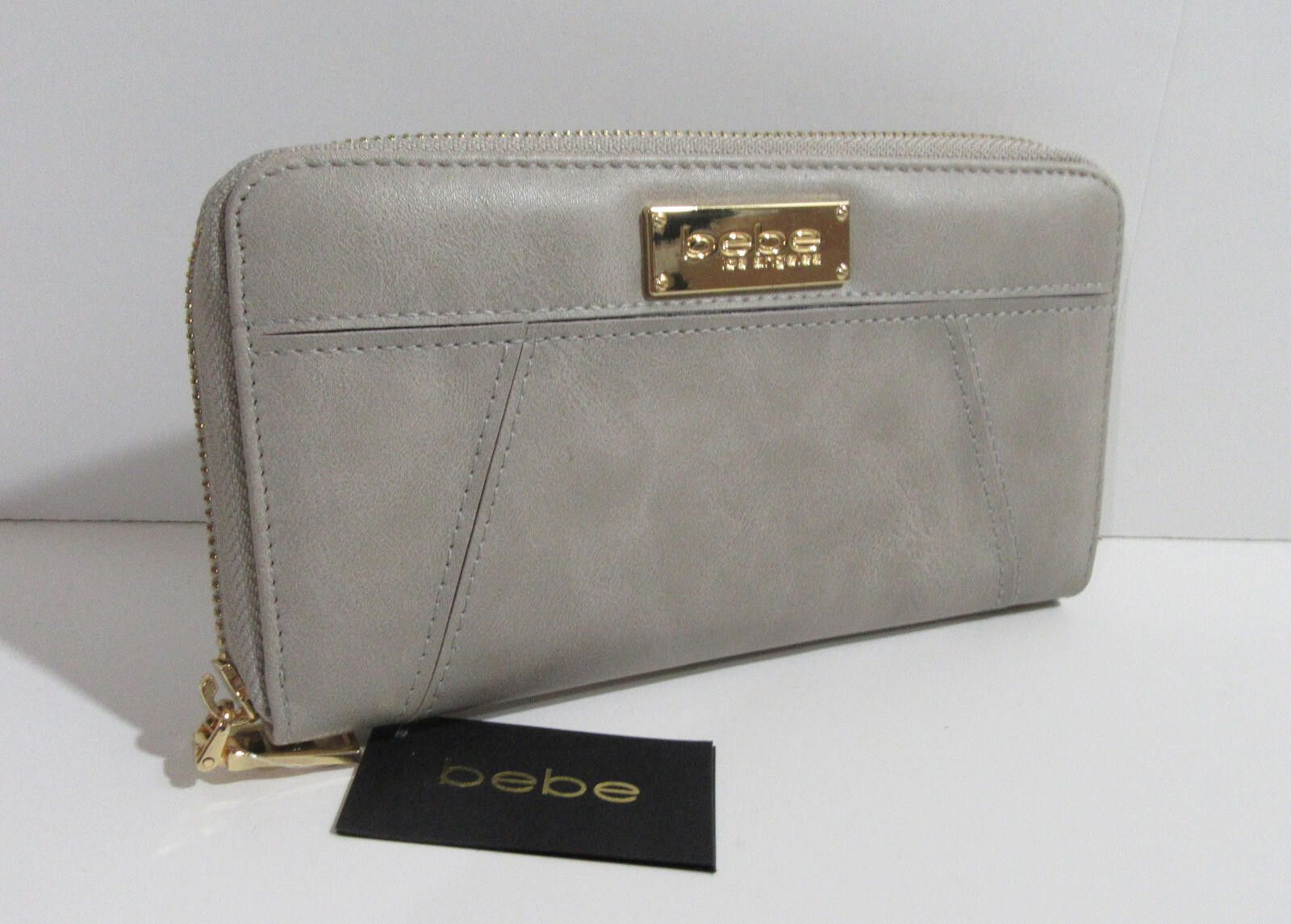 United Colors Of Benetton bebe Evelyn Zip Around Wallet Taupe Size ONE SIZE - 1 Thumbnail