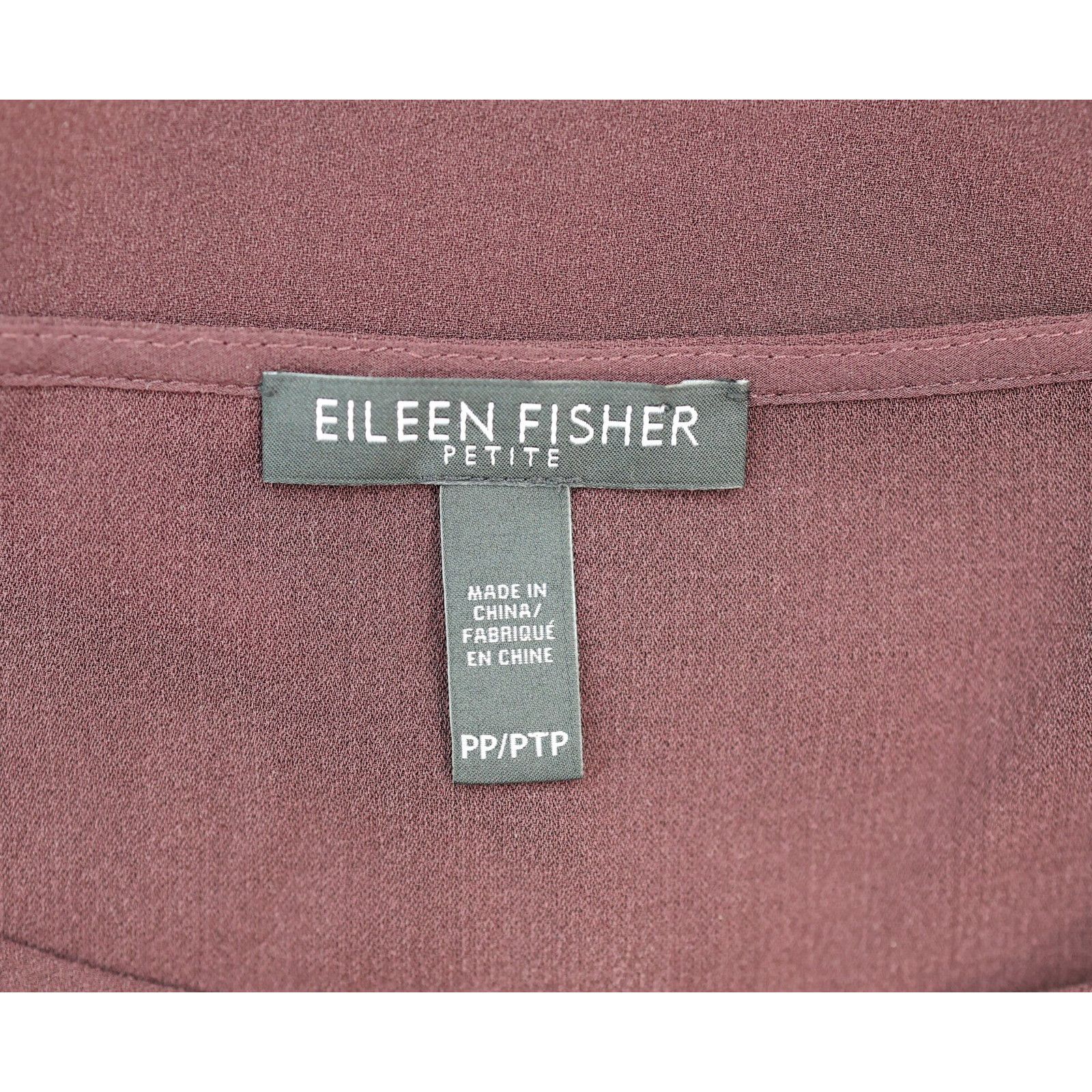 Eileen Fisher EILEEN FISHER Silk Crepe Ballet Neck Tunic Tank Top Sz PP Size XS / US 0-2 / IT 36-38 - 5 Thumbnail